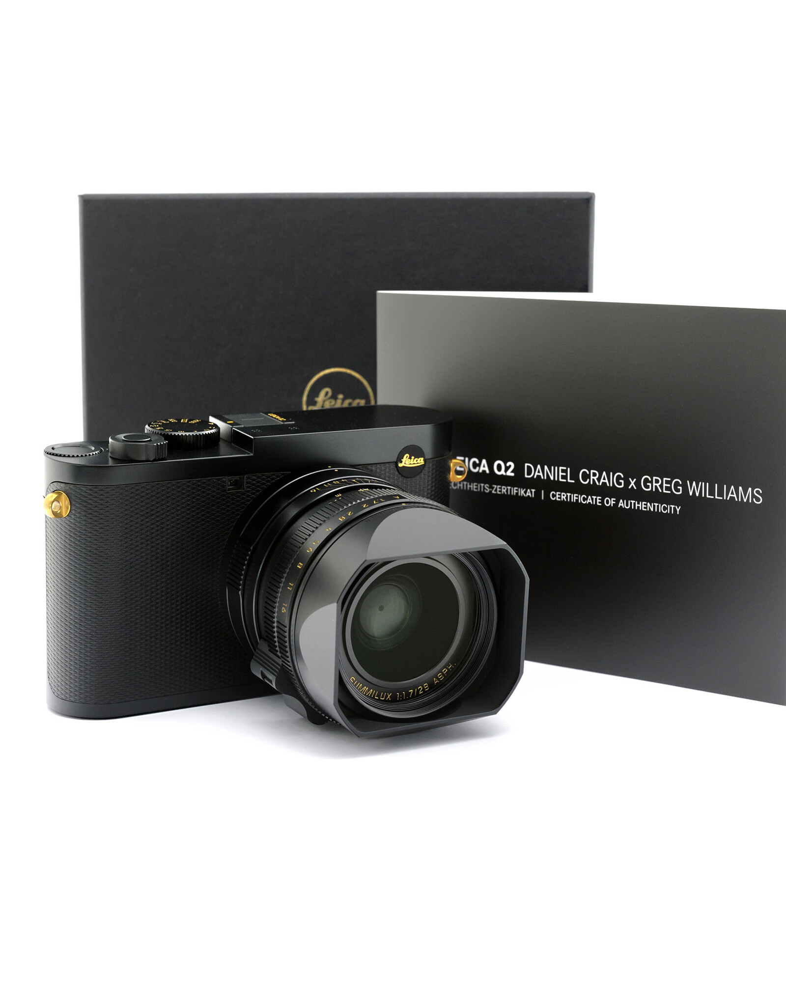 中古LEICAライカ Q2 DANIEL CRAIG×GREG WILLIAMS