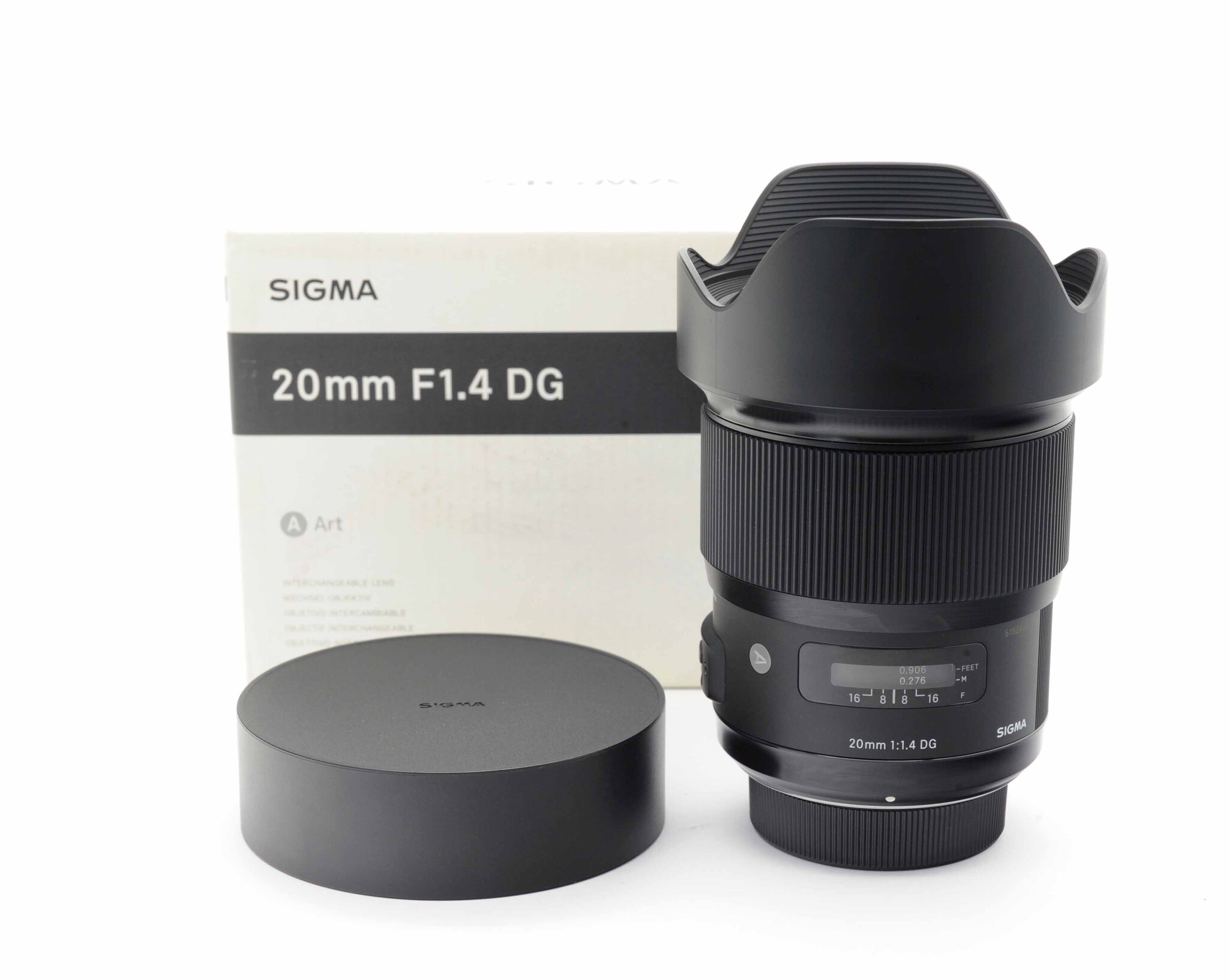 外観コンディション極上品 シグマ 20mm F1.4 DG HSM ソニーE