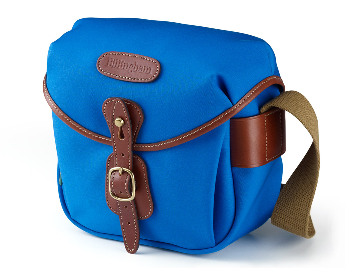 Billingham Hadley Digital - Imperial Blue with Orange Lining