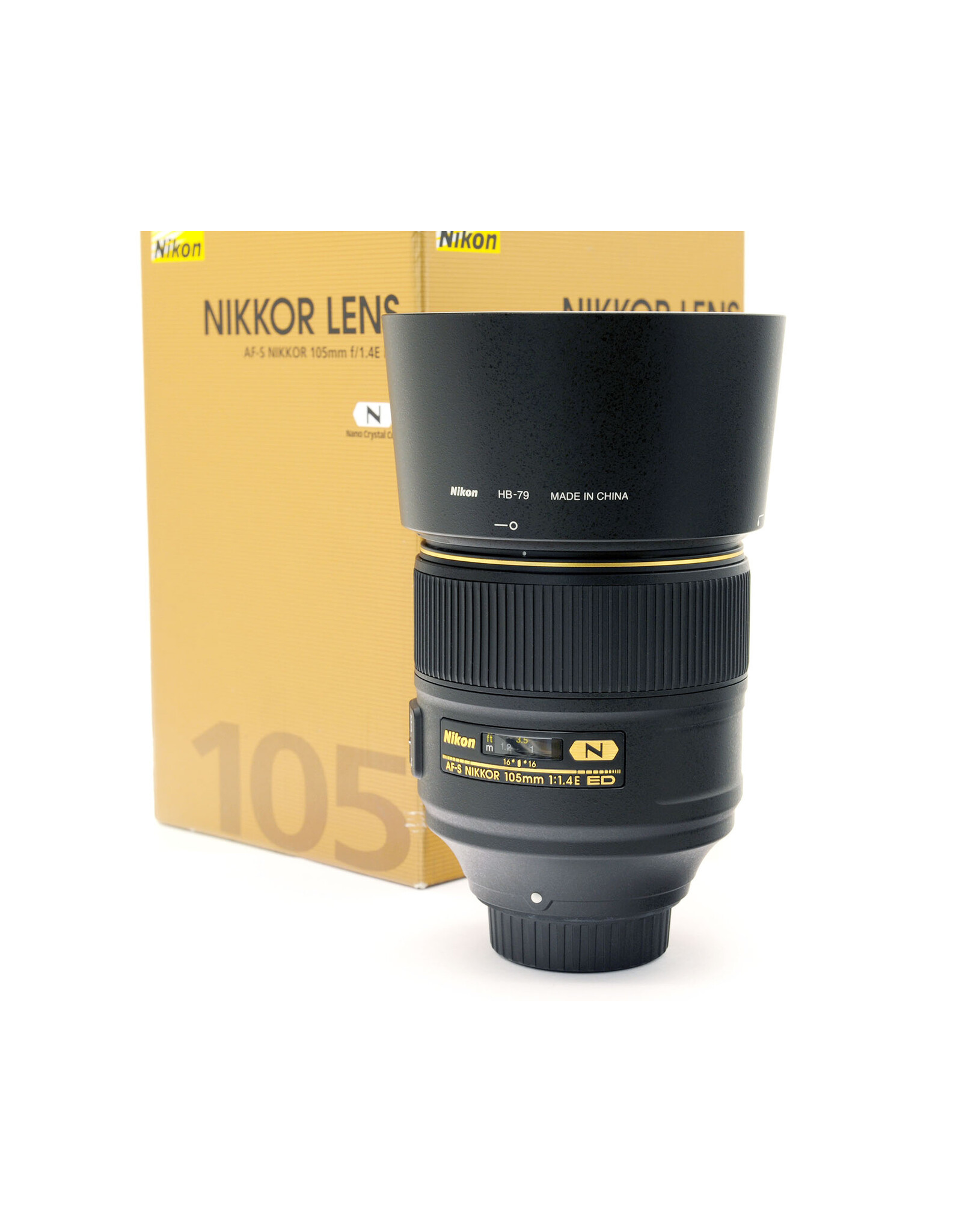 Nikon 105mm f1.4E AF-S ED A3072205 - Aperture UK