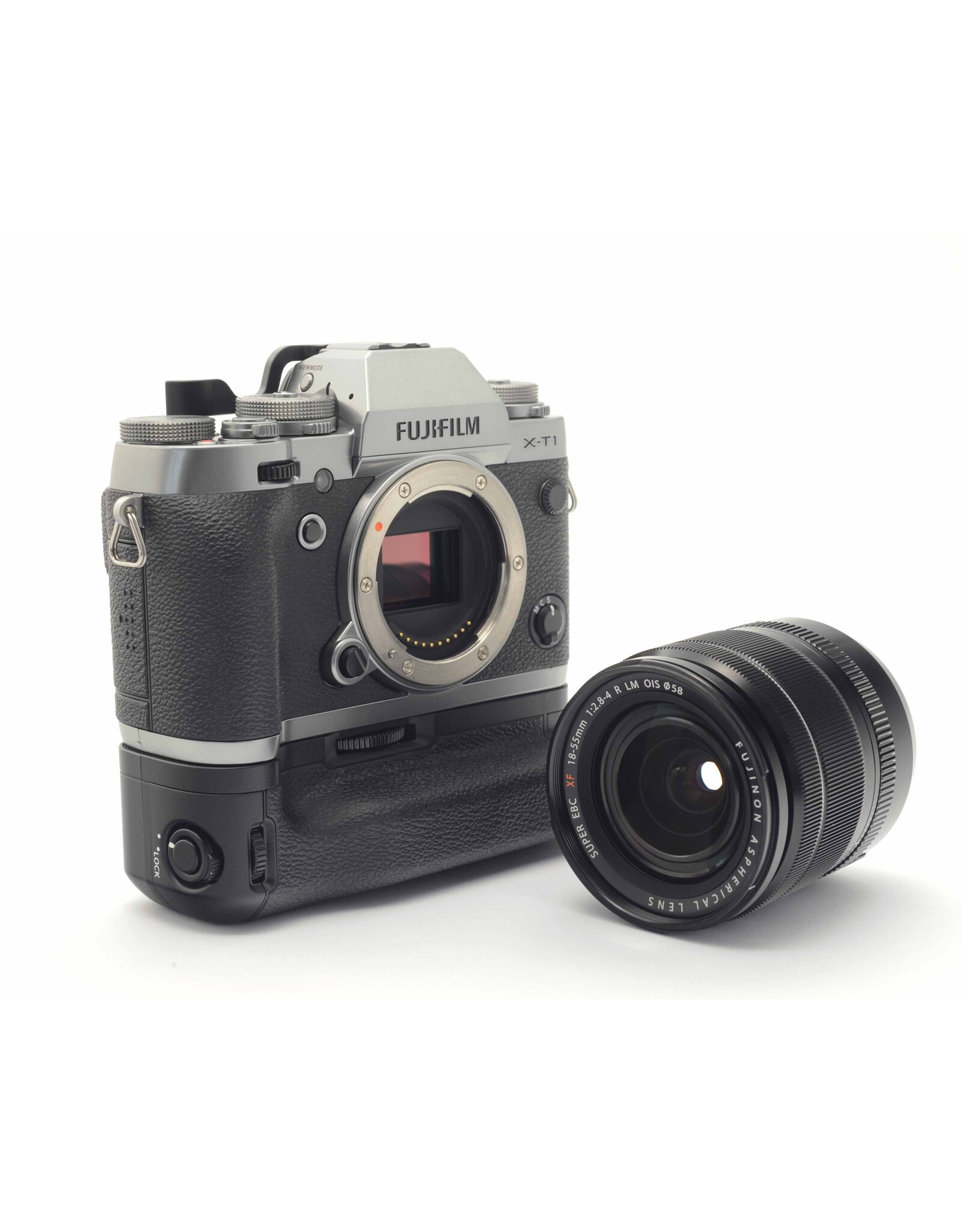 Fujifilm Fuji X-T1 Graphite + XF18-55mm f2.8-4 OIS & Battery Grip   ALC142907