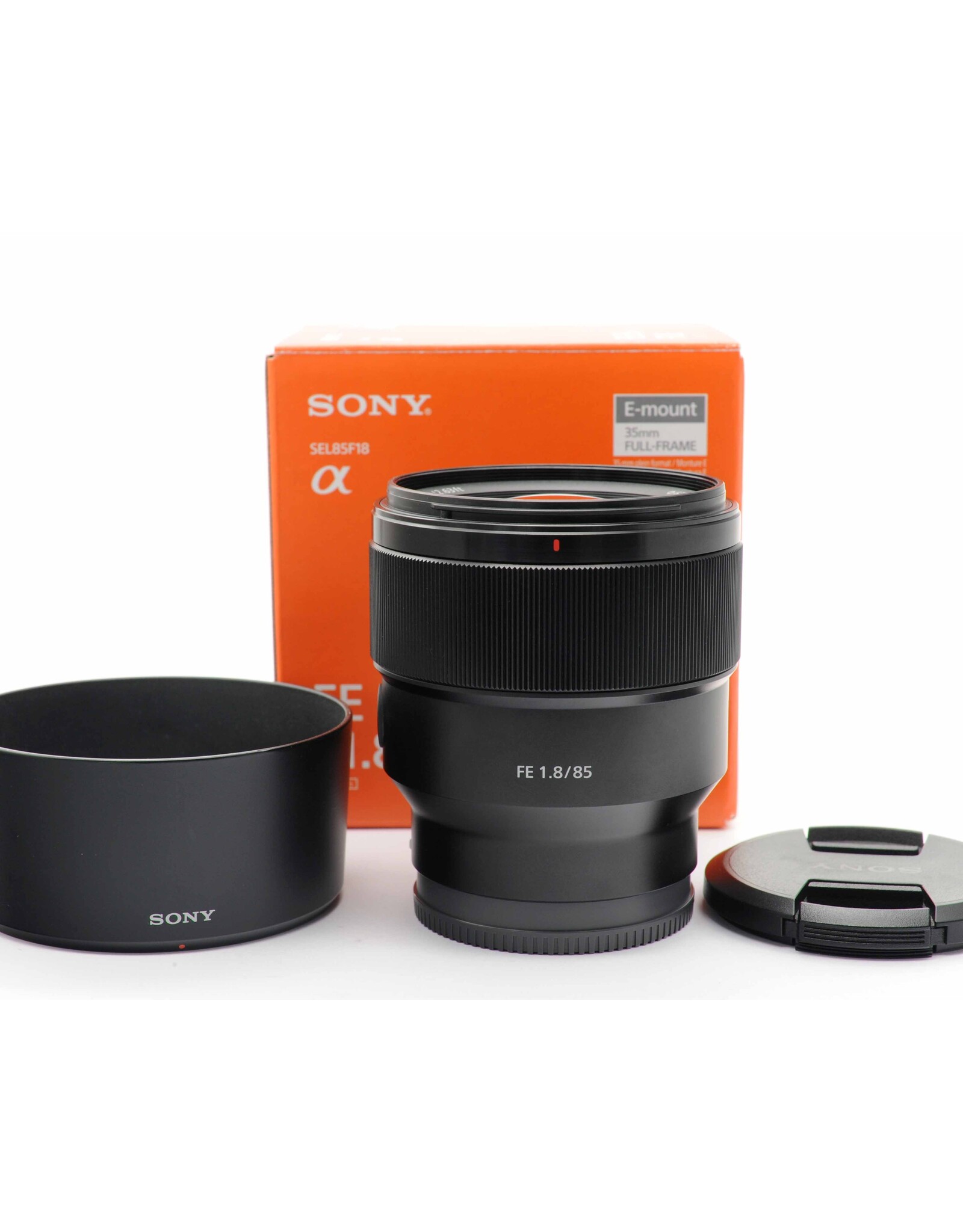 美品】SONY 85mm f1.8 単焦点 SEL85F18 - レンズ(単焦点)