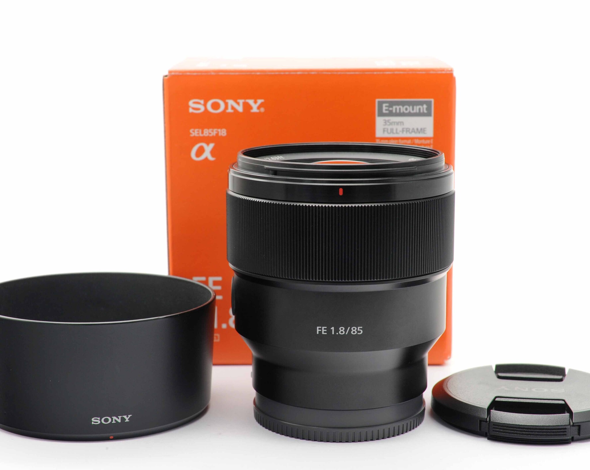 SONY FE 85ミリ F1.8 単焦点 フルサイズ 売り切れ続出 - 家電