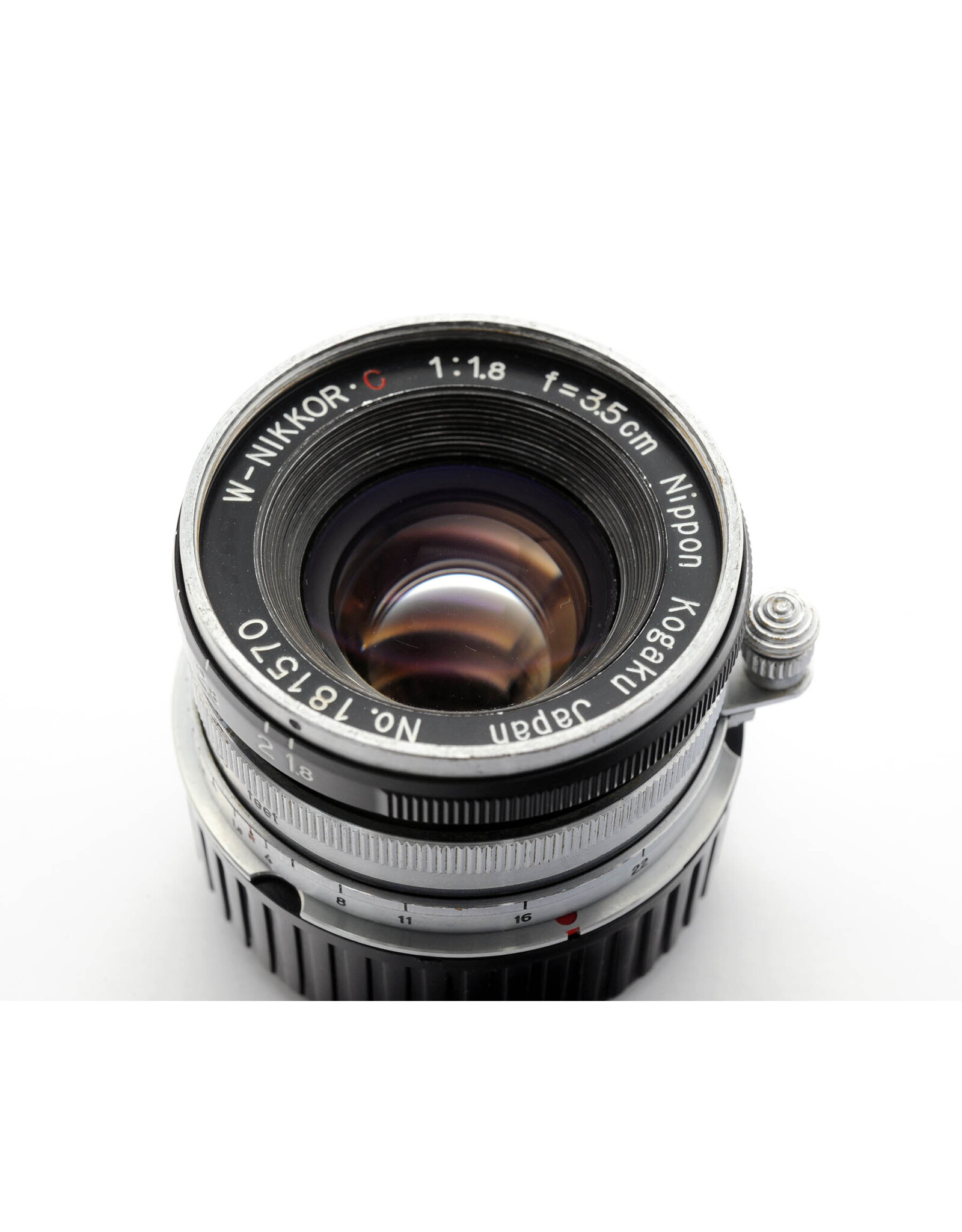 Nikon Nikon 3.5cm f1.8 W-Nikkor.C  L39 (Leica screw mount)   ALC137001