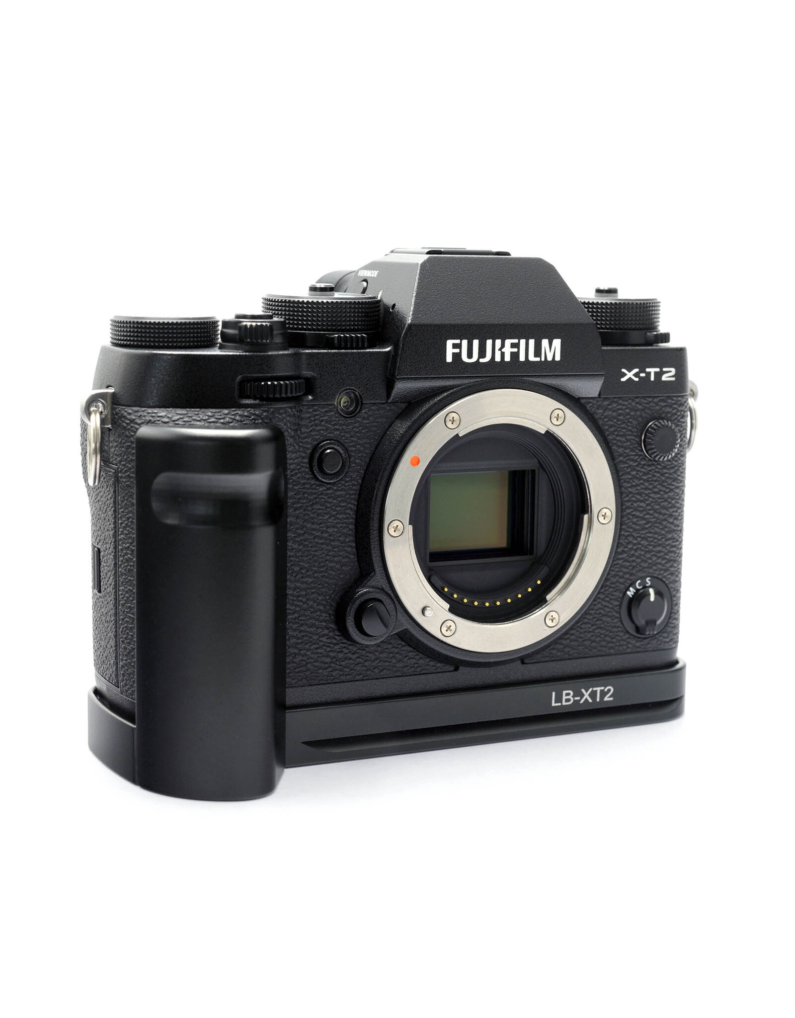Fuji Fuji X-T2 with VPB-XT2 Power Booster  & LB-XT2 hand grip   ALC150701