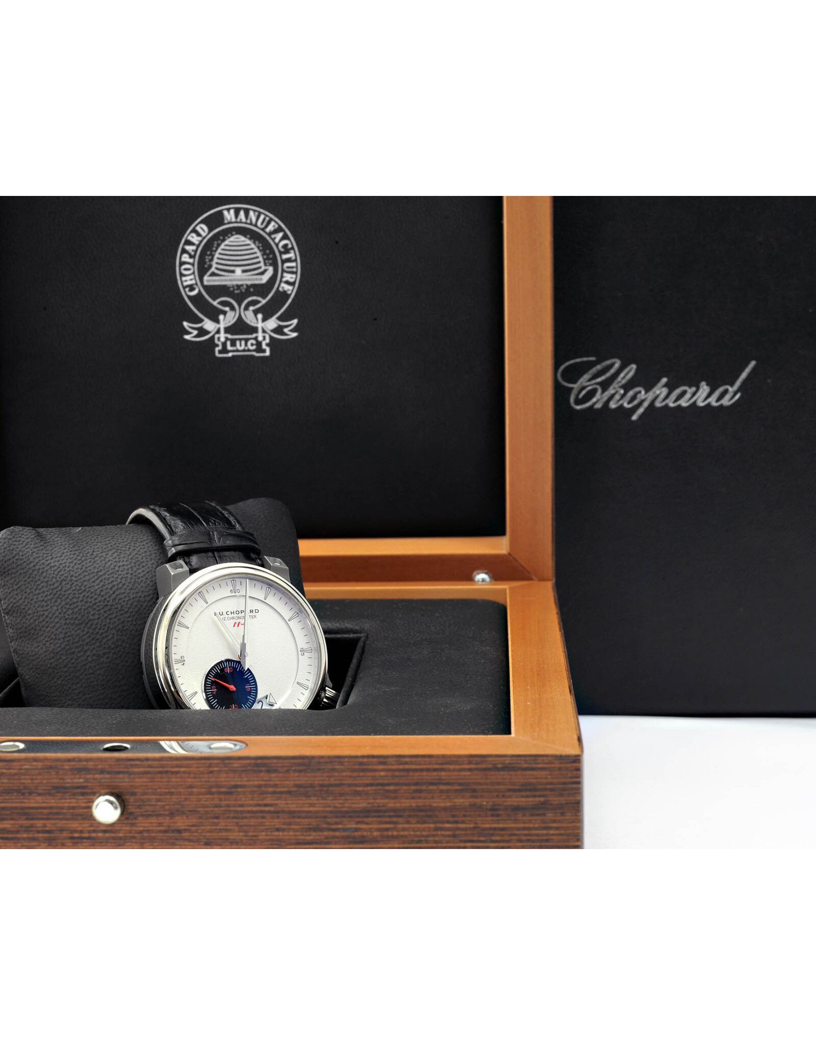 Chopard Chopard L.U.C.8HF Titanium-Alligator Strap Automatic Watch   ALC157601