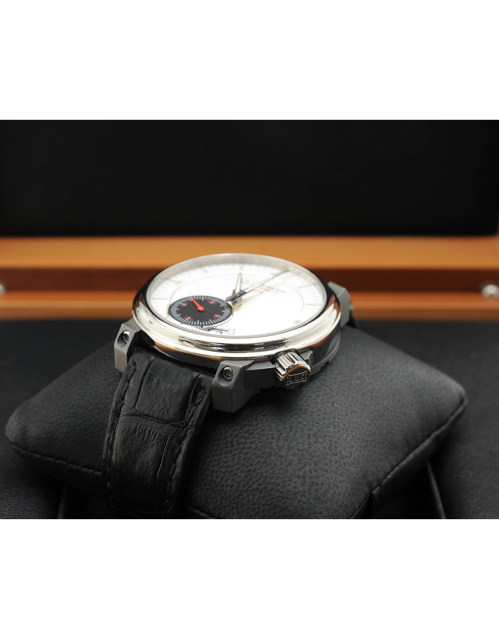 Chopard Chopard L.U.C.8HF Titanium-Alligator Strap Automatic Watch   ALC157601