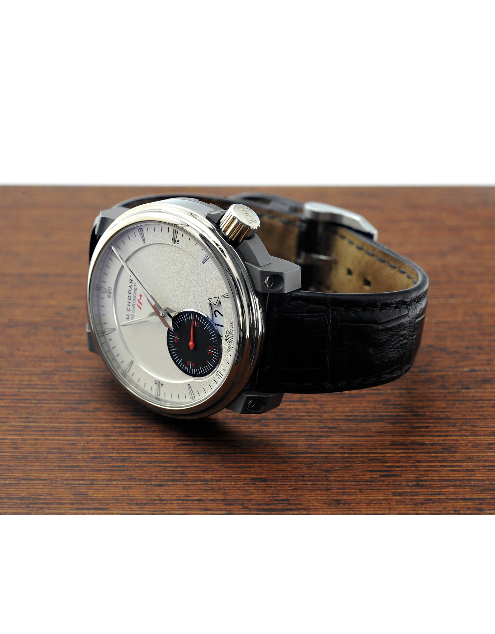 Chopard Chopard L.U.C.8HF Titanium-Alligator Strap Automatic Watch   ALC157601