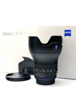 Zeiss Zeiss 18mm f2.8 Distagon T* ZF.2 Milvus    A5033110