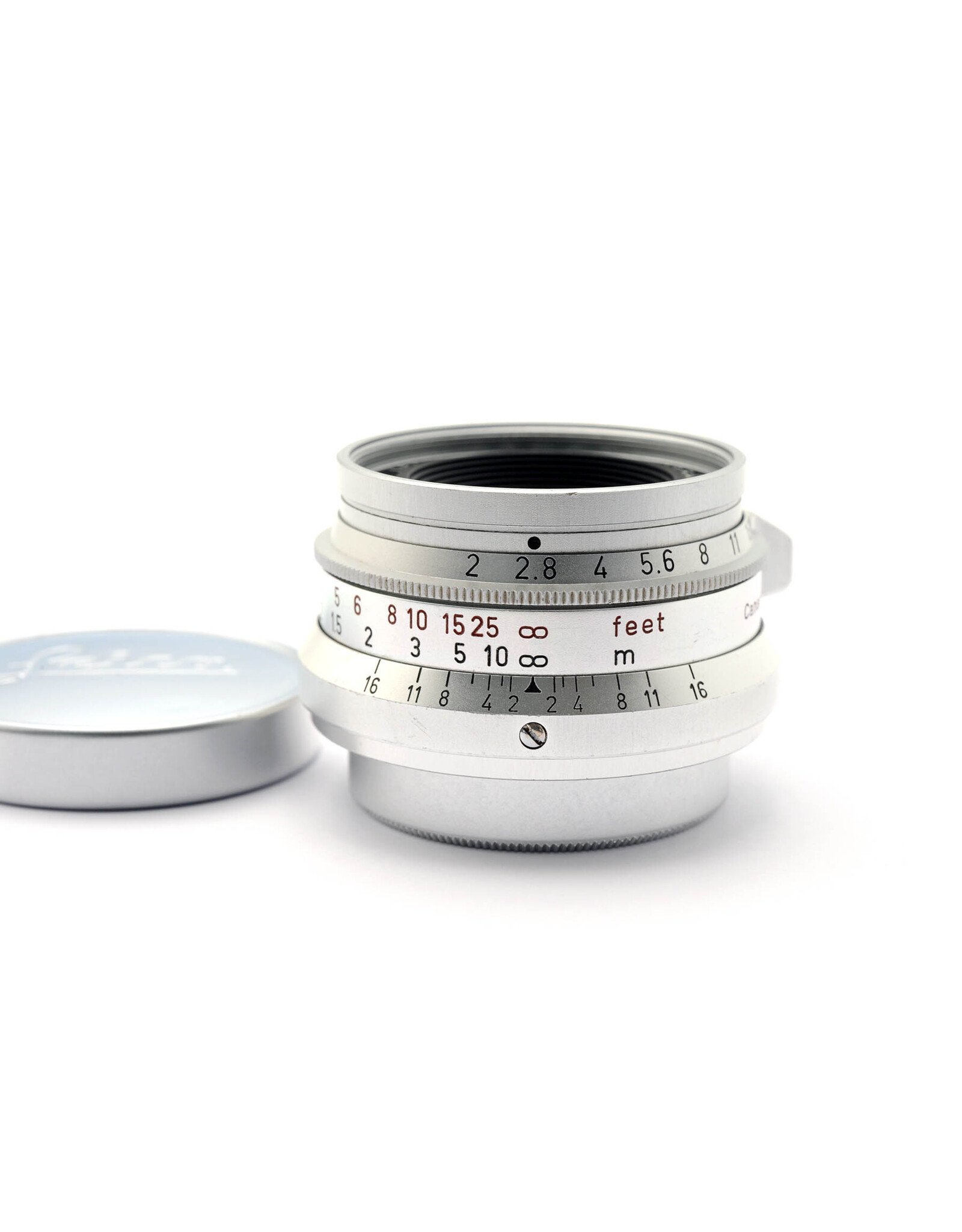 Leica 35mm f2 Summicron (8 Element) Chrome L39    A5051909