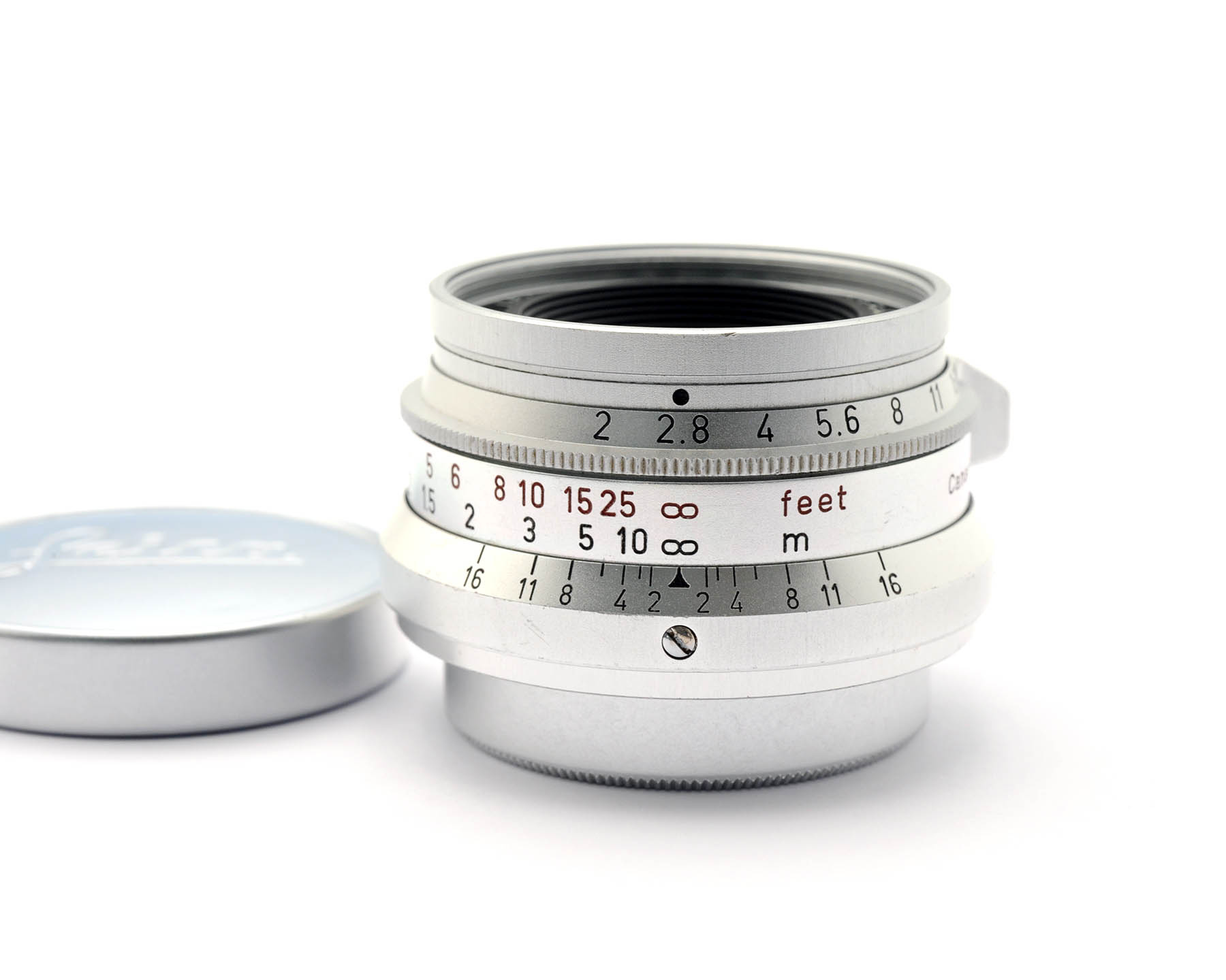 Leica 35mm f2 Summicron (8 Element) Chrome L39 A5051909 Aperture UK