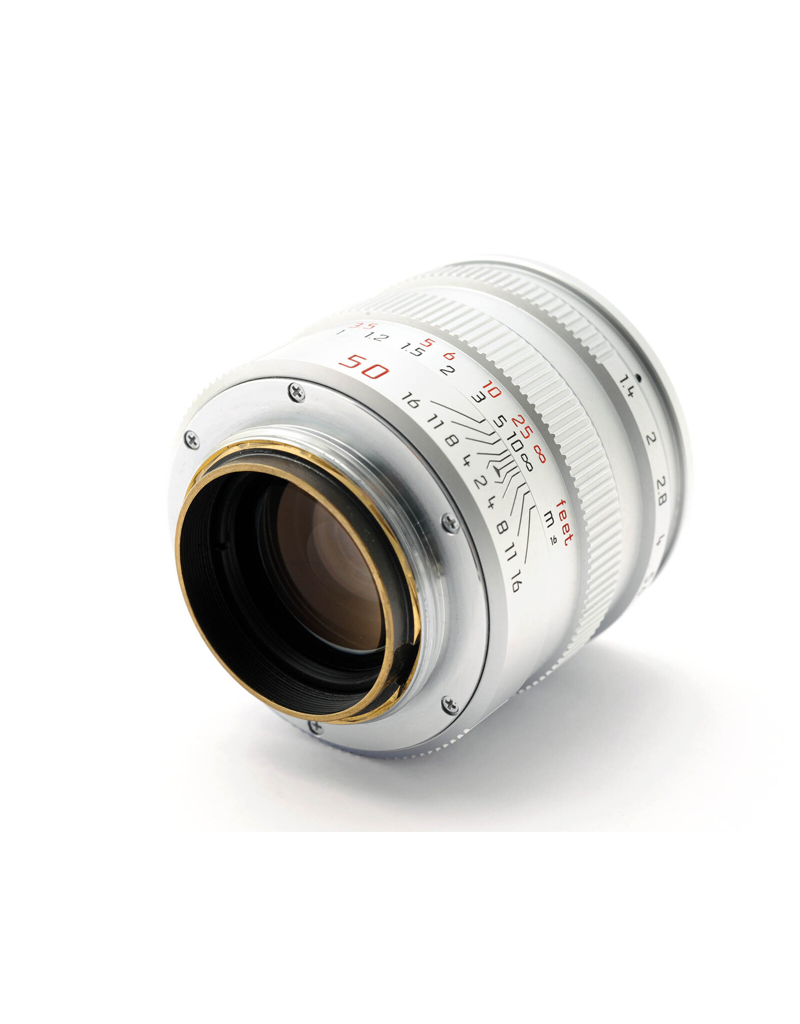 Leica 50mm f1.4 Summilux-M Silver L39 Limited Edition (11621)   ALC161406