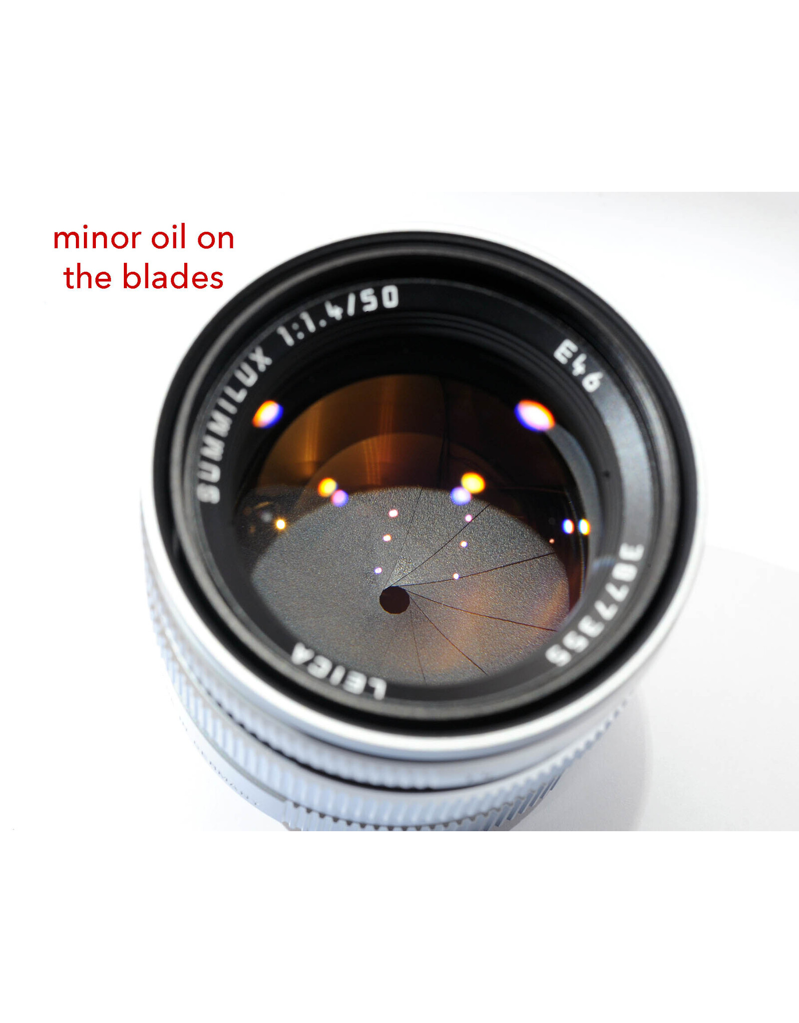 Leica 50mm f1.4 Summilux-M Silver L39 Limited Edition (11621)   ALC161406