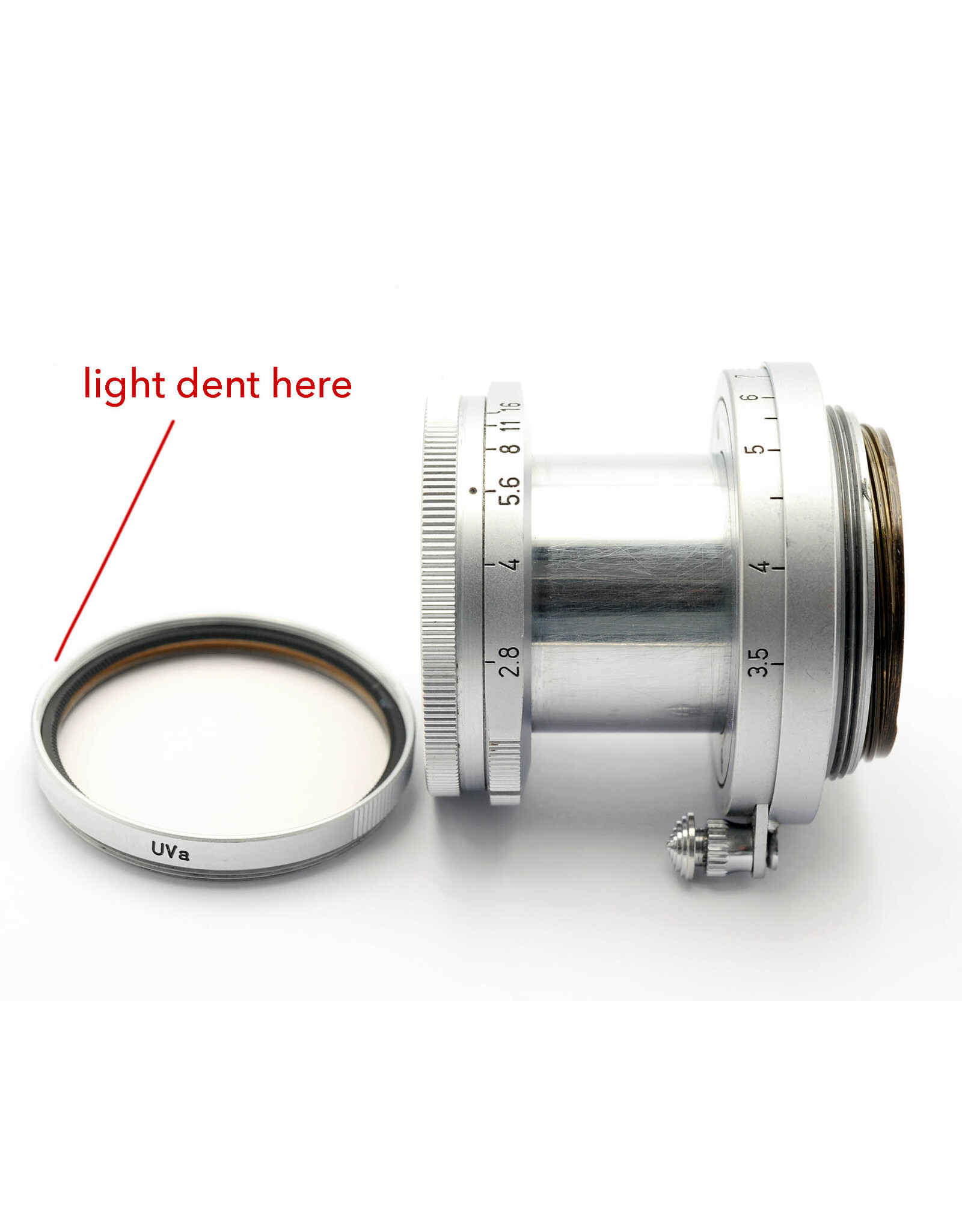 Leica 5cm f2.8 Elmar Chrome  L39     ALC161302