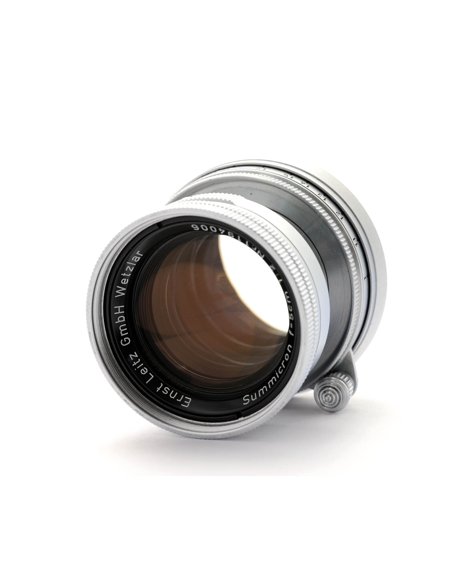 Leica Leica 5cm f2 Summicron Chrome  Collapsible   A5041103