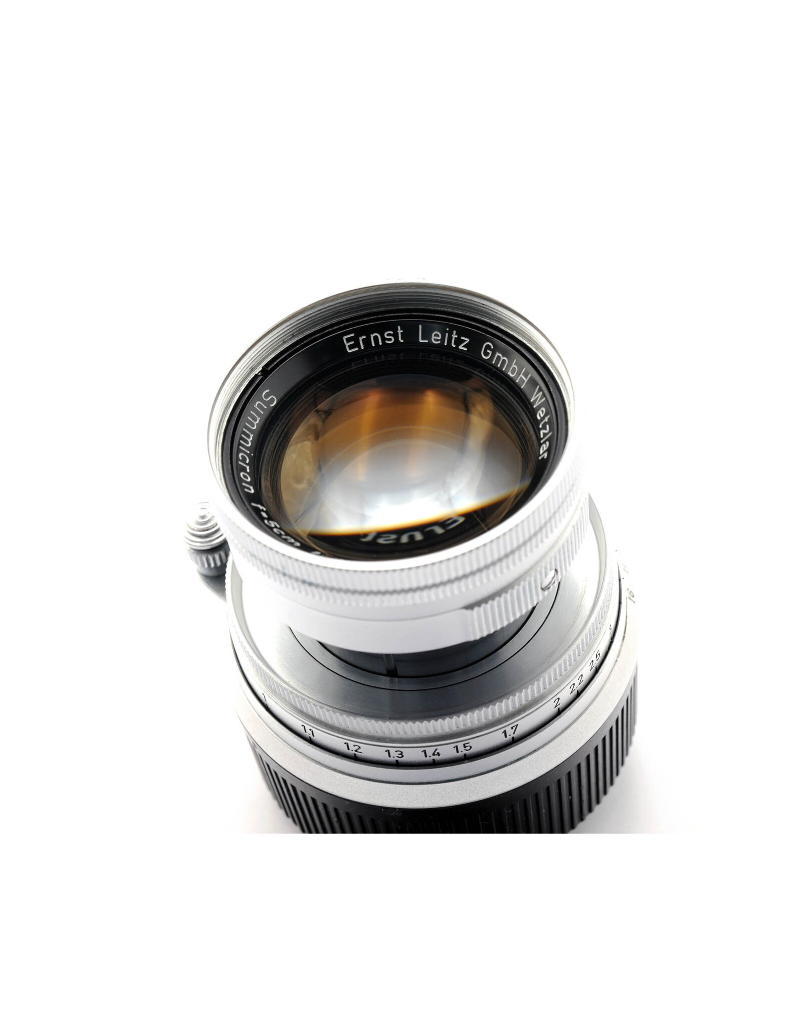 Leica Leica 5cm f2 Summicron Chrome  Collapsible   A5041103