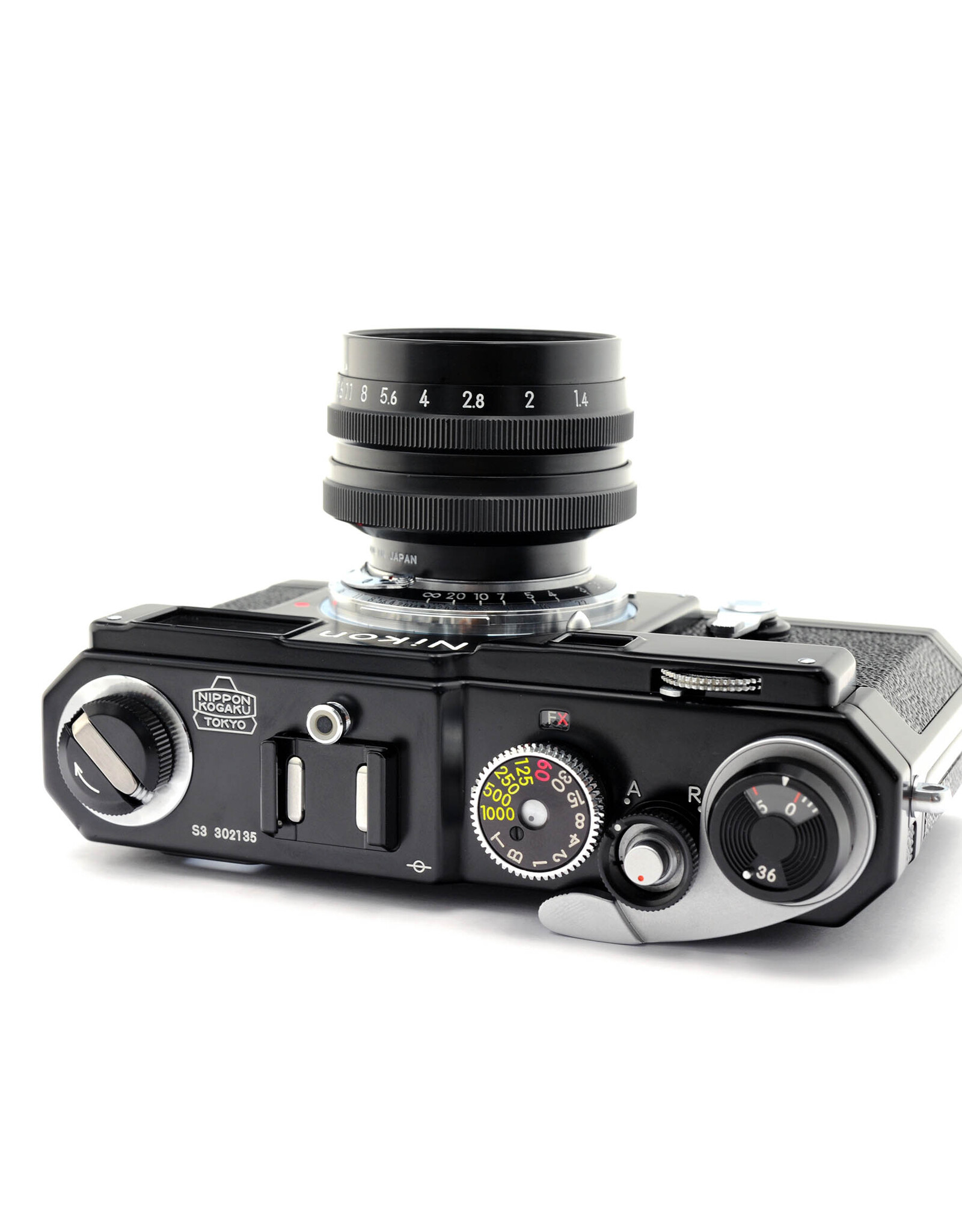 Nikon S3 with 50mm f1.4 Nikkor-S Black (Year 2000 Millennium