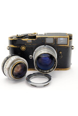 Leica Leica M2 Black Paint (1st batch with button release)  with Nikon 3.5cm f1.8 W-Nikkor-C & Nikon 5cm f1.4 Nikkor-S.C  (both lenses are in the rare L39 screw mount)  ALC159901