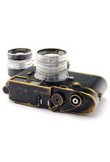 Leica Leica M2 Black Paint (1st batch with button release)  with Nikon 3.5cm f1.8 W-Nikkor-C & Nikon 5cm f1.4 Nikkor-S.C  (both lenses are in the rare L39 screw mount)  ALC159901