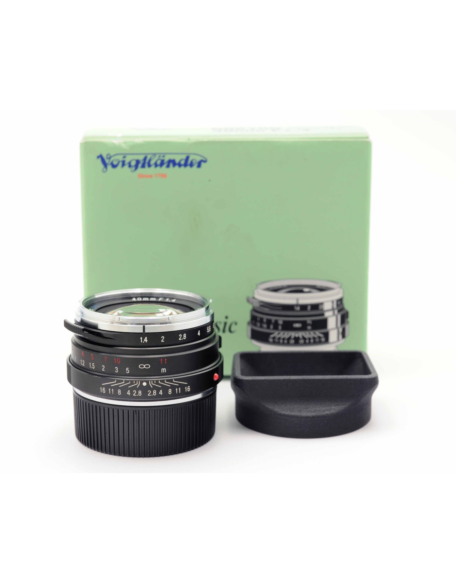 Voigtlander Voigtlander 40mm f1.4 Nokton Classic SC VM   A5072303