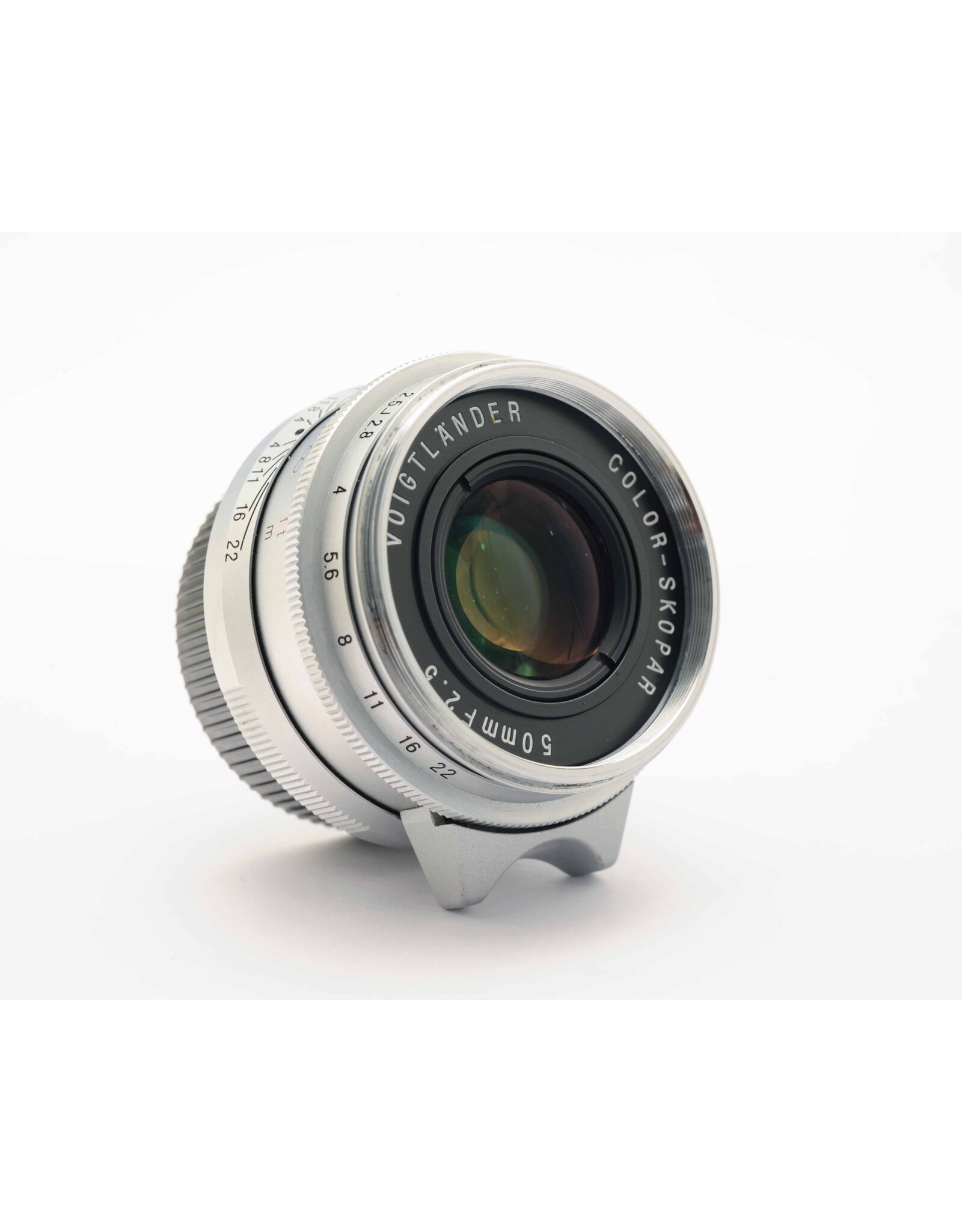 Voigtlander Voigtlander 50mm f2.5 Color-Skopar Silver L39   A5062604