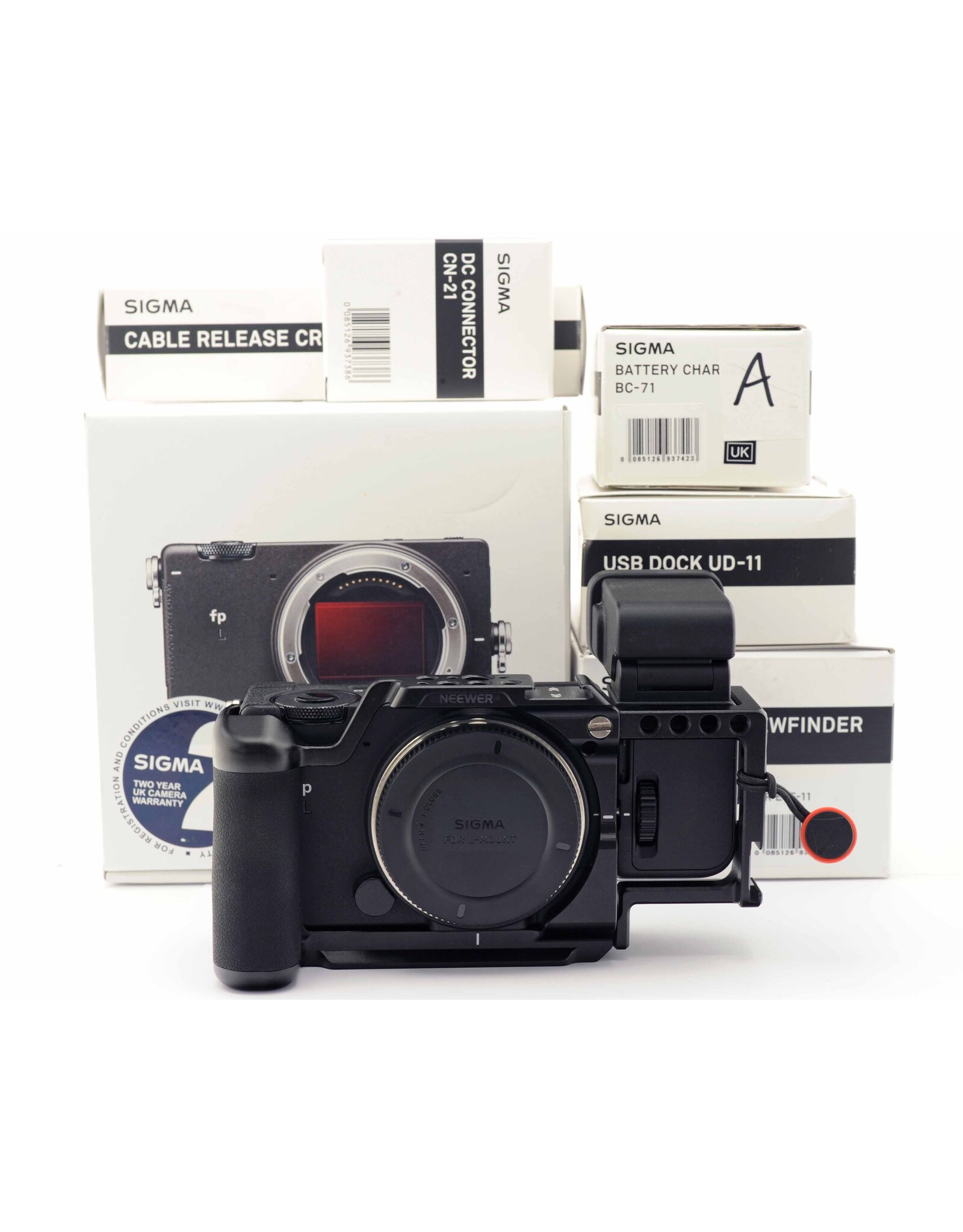 Sigma Sigma FP-L + EVF-11 V/finder & many accessaries   A5082206