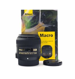 Nikon Nikon 40mm f2.8G AF-S Micro DX   A5082302