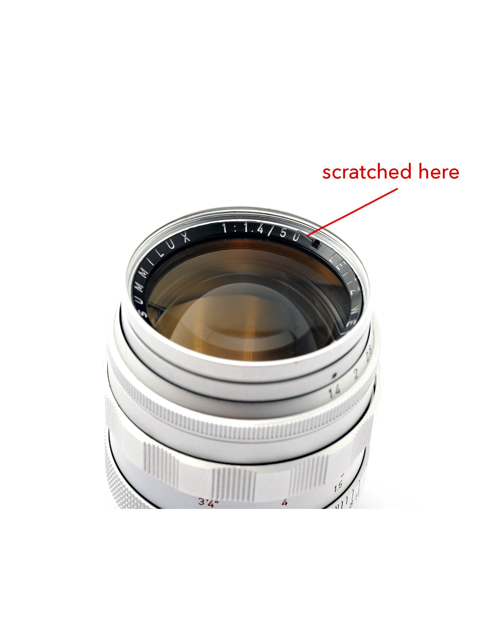 Leica Leica 50mm f1.4 Summilux Chrome L39   A5081201