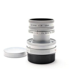 Leica 50mm f2.8 Elmar-M Silver      ALC166202