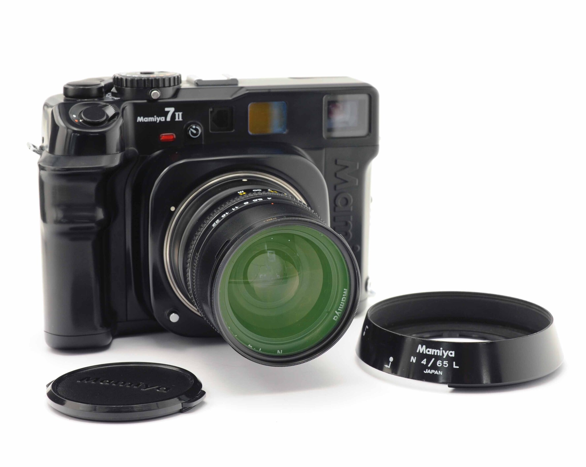 Mamiya II with 65mm f4L Black ALC164201 Aperture UK