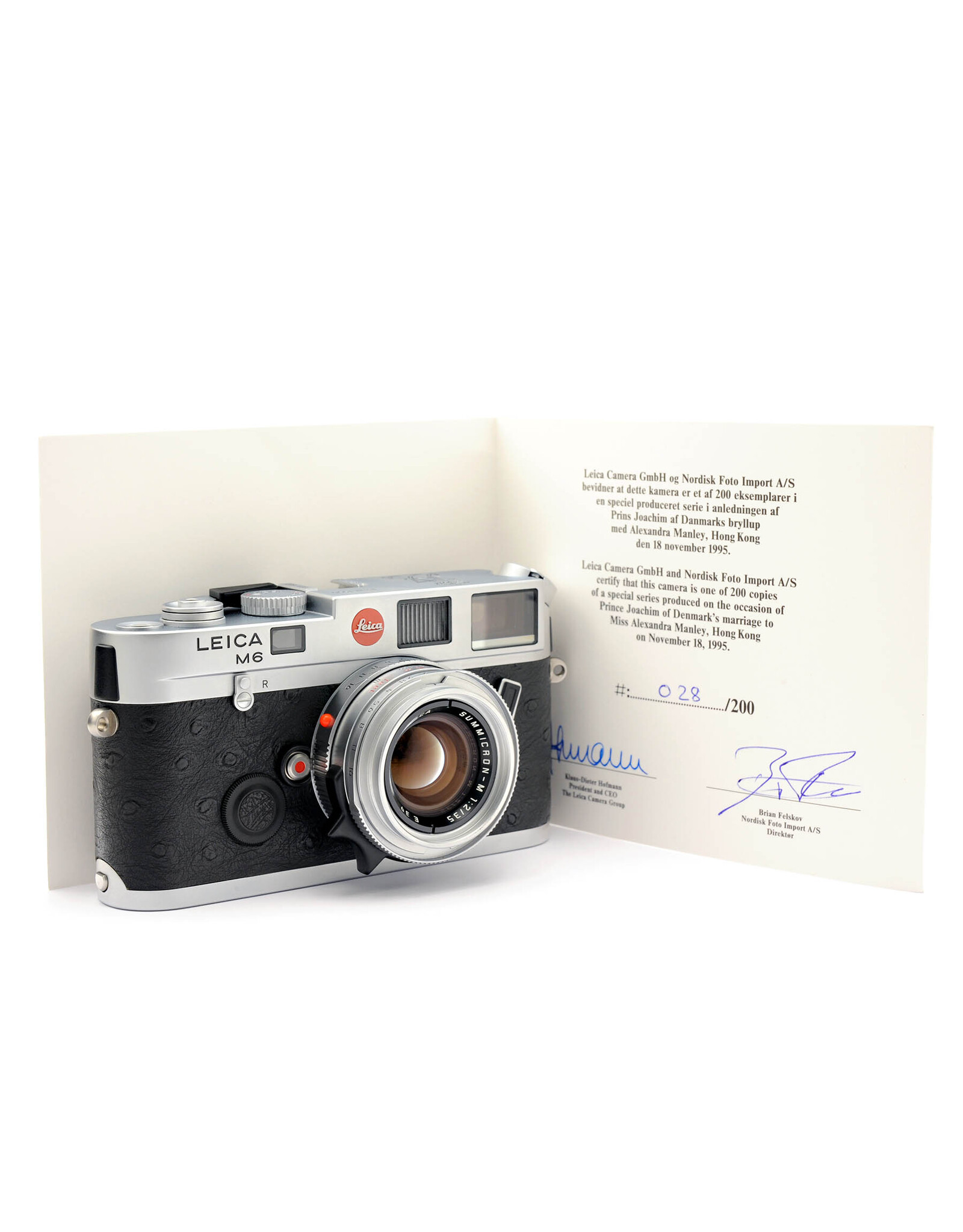 Leica M6 with 35mm f2 Summicron-M Danish Royal Wedding (028/200)   ALC166401
