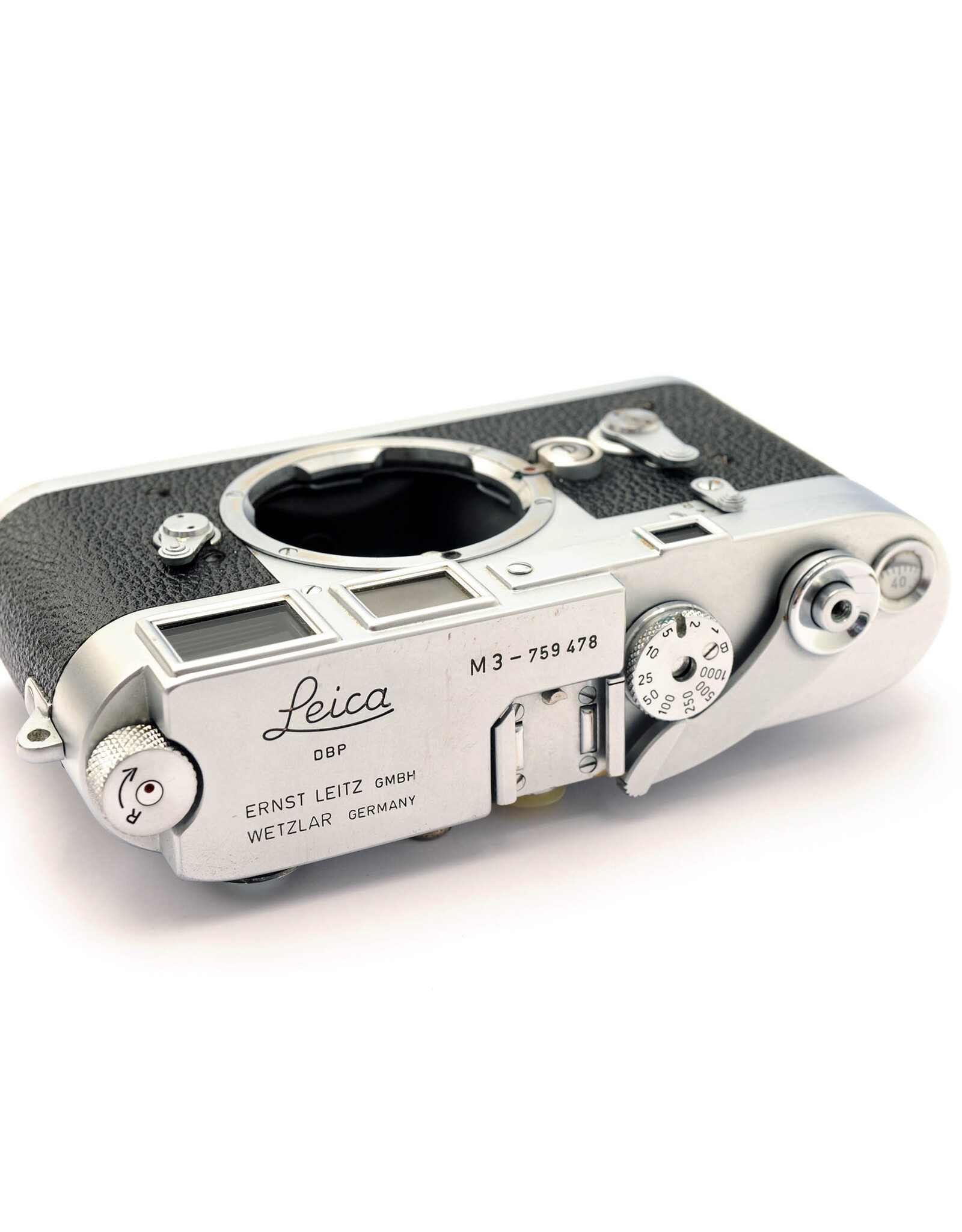 Leica Leica M3 Chrome (converted to single wind)    ALC166901