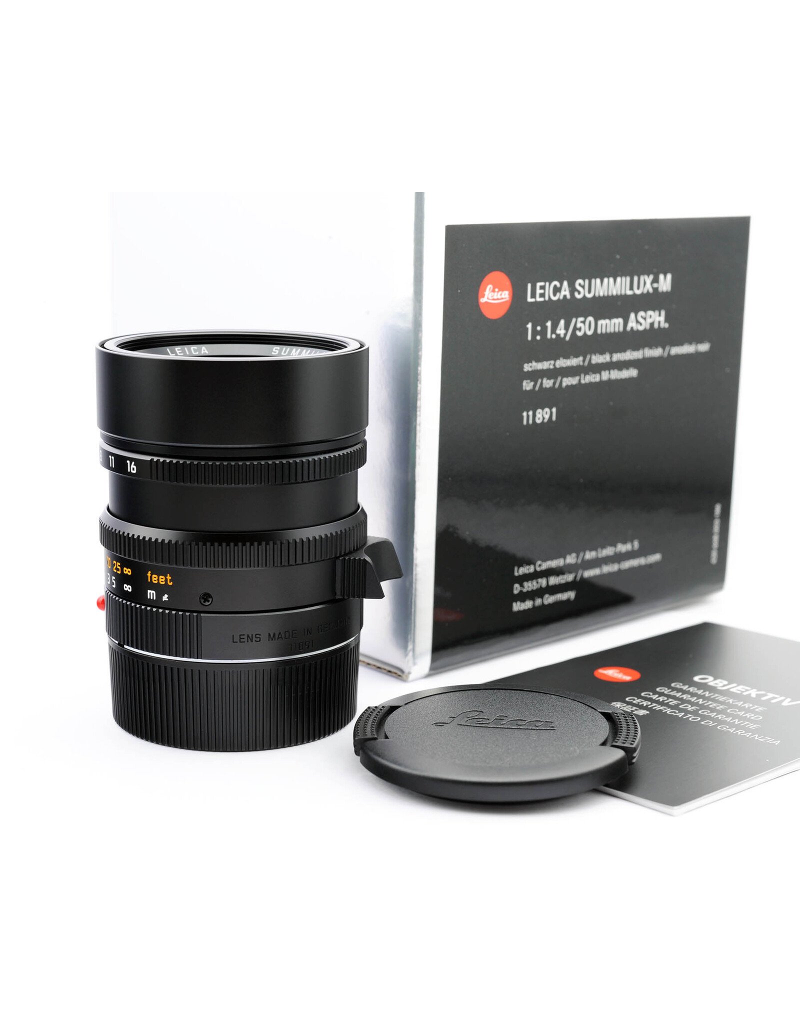 Leica Leica 50mm f1.4 Summilux-M ASPH     ALC168604