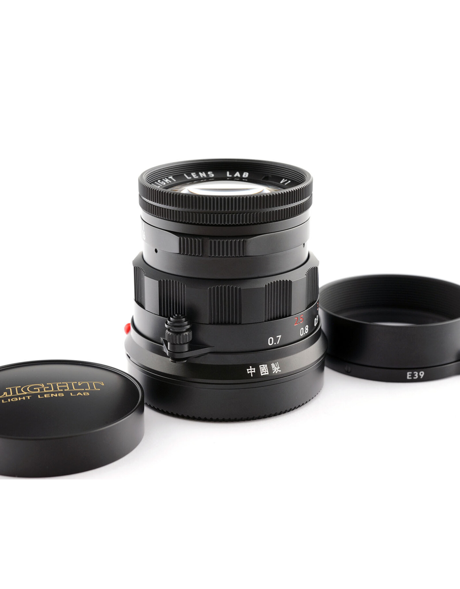 Light Lens Lab Light Lens Lab 50mm f2 V1 Black (M Mount)    ALC169811