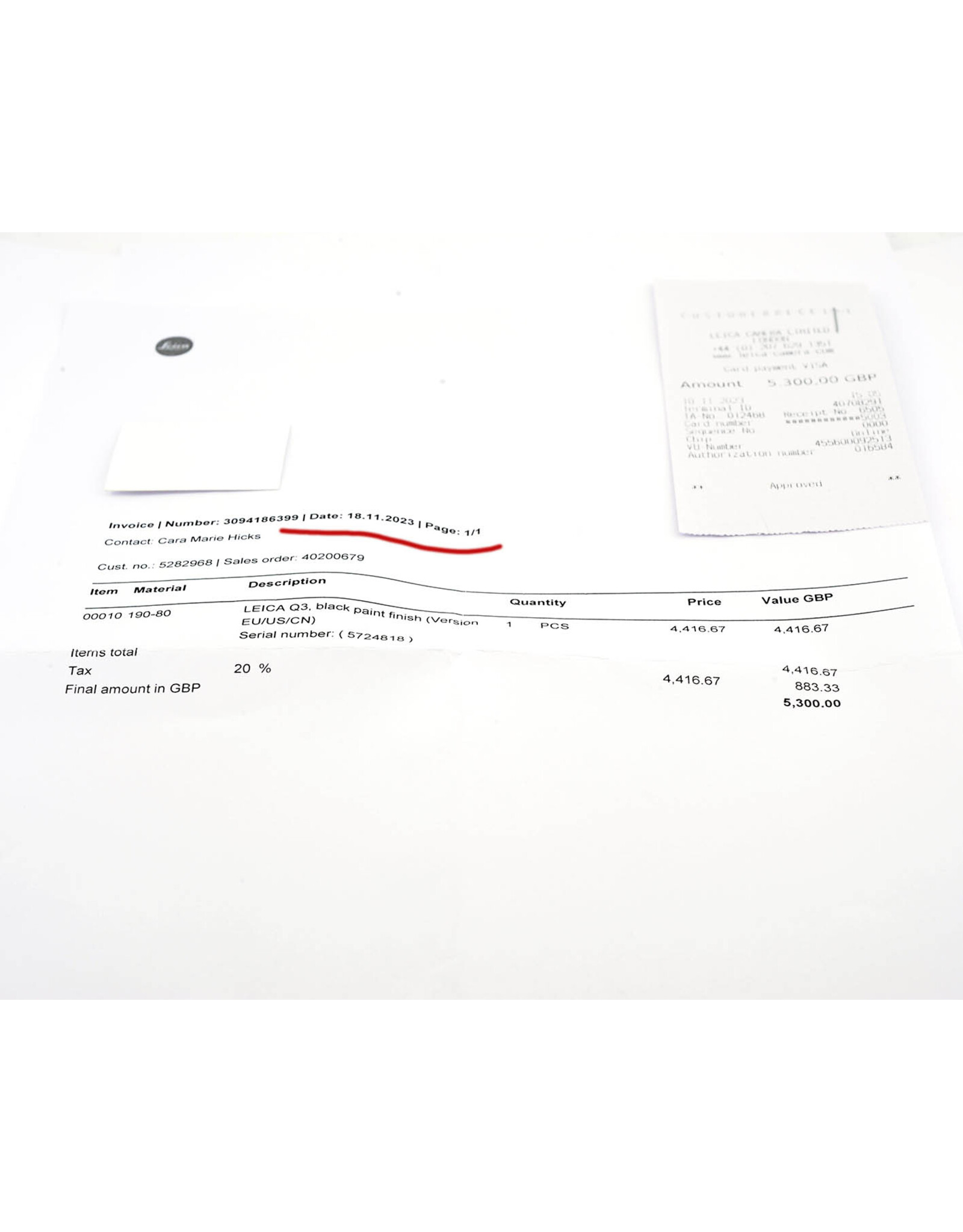 Leica Leica Q3   A5121904