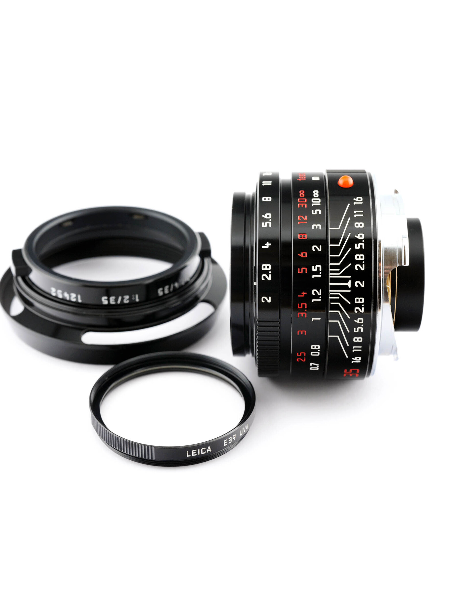 Leica Leica 35mm f2 Summicron-M ASPH Black Paint    ALC170204