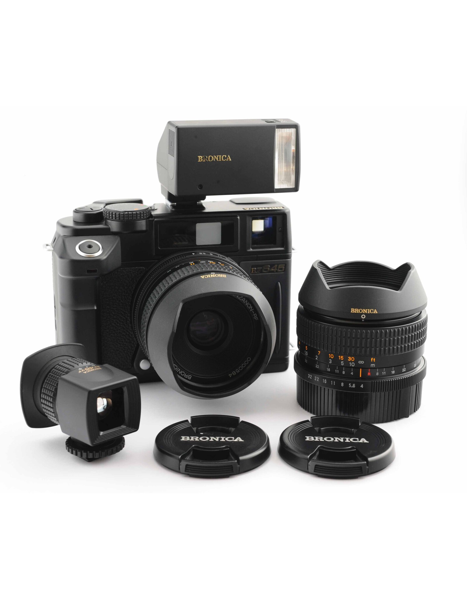 Bronica Bronica RF645 + 65mm & 45mm with V/finder & RF20 Flash   ALC169503