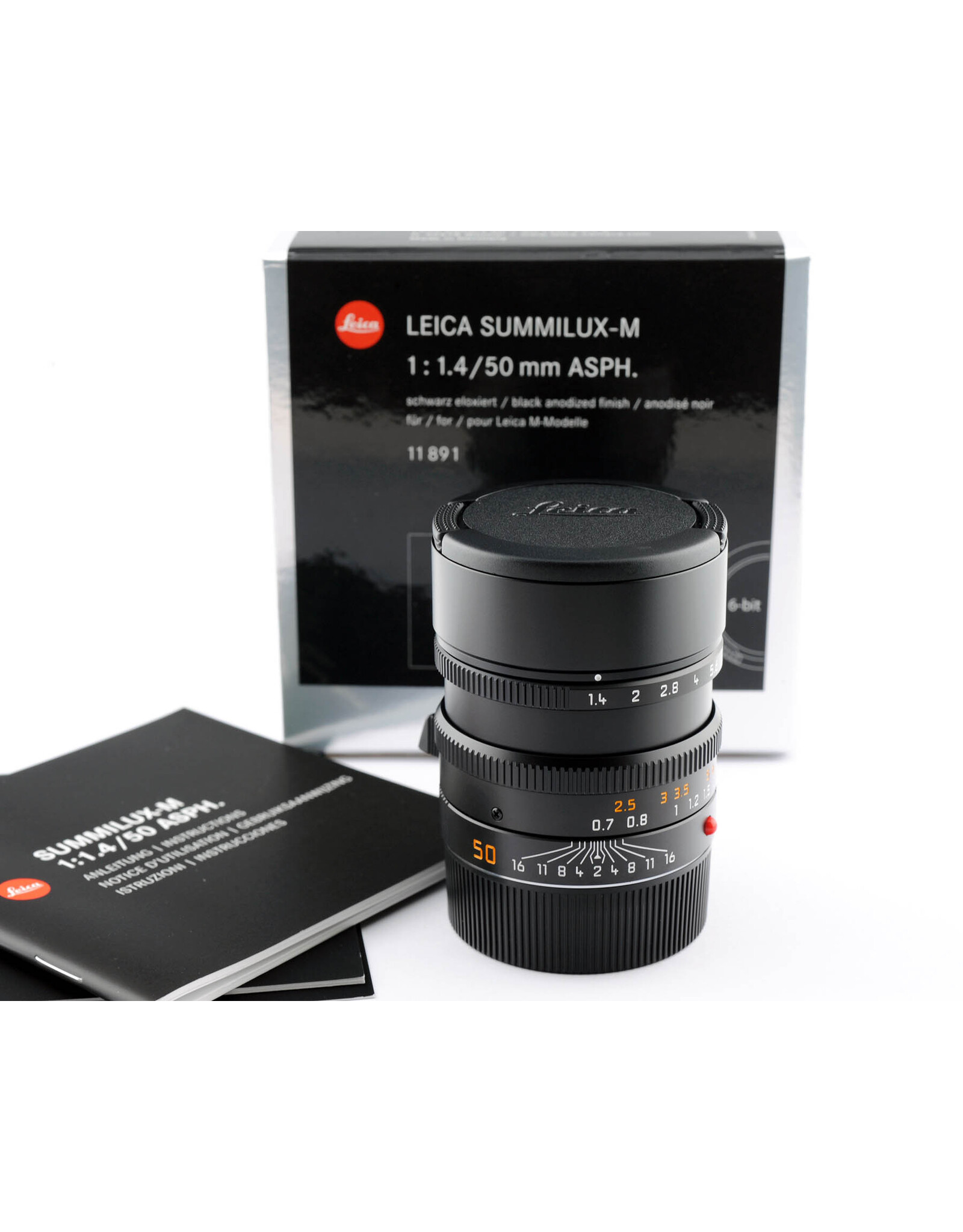 Leica Leica 50mm f1.4 Summilux-M ASPH 6 bit    A6010501