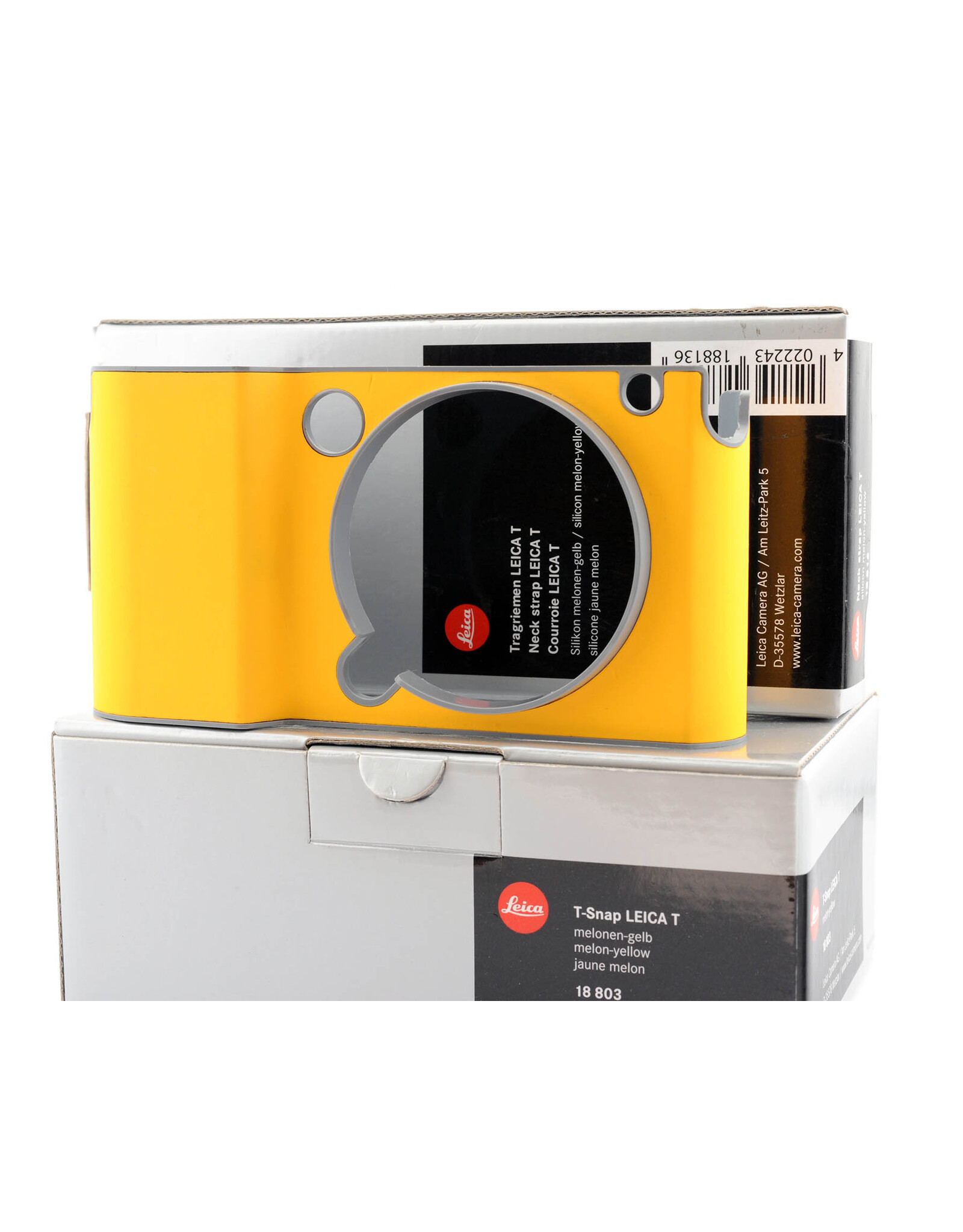 Leica Leica T-Snap (melon-yellow) & Leica T Neck Strap (melon-yellow)   A5030807