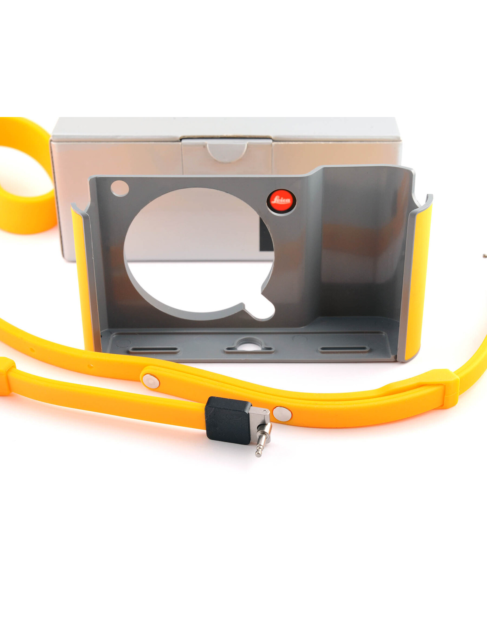 Leica Leica T-Snap (melon-yellow) & Leica T Neck Strap (melon-yellow)   A5030807