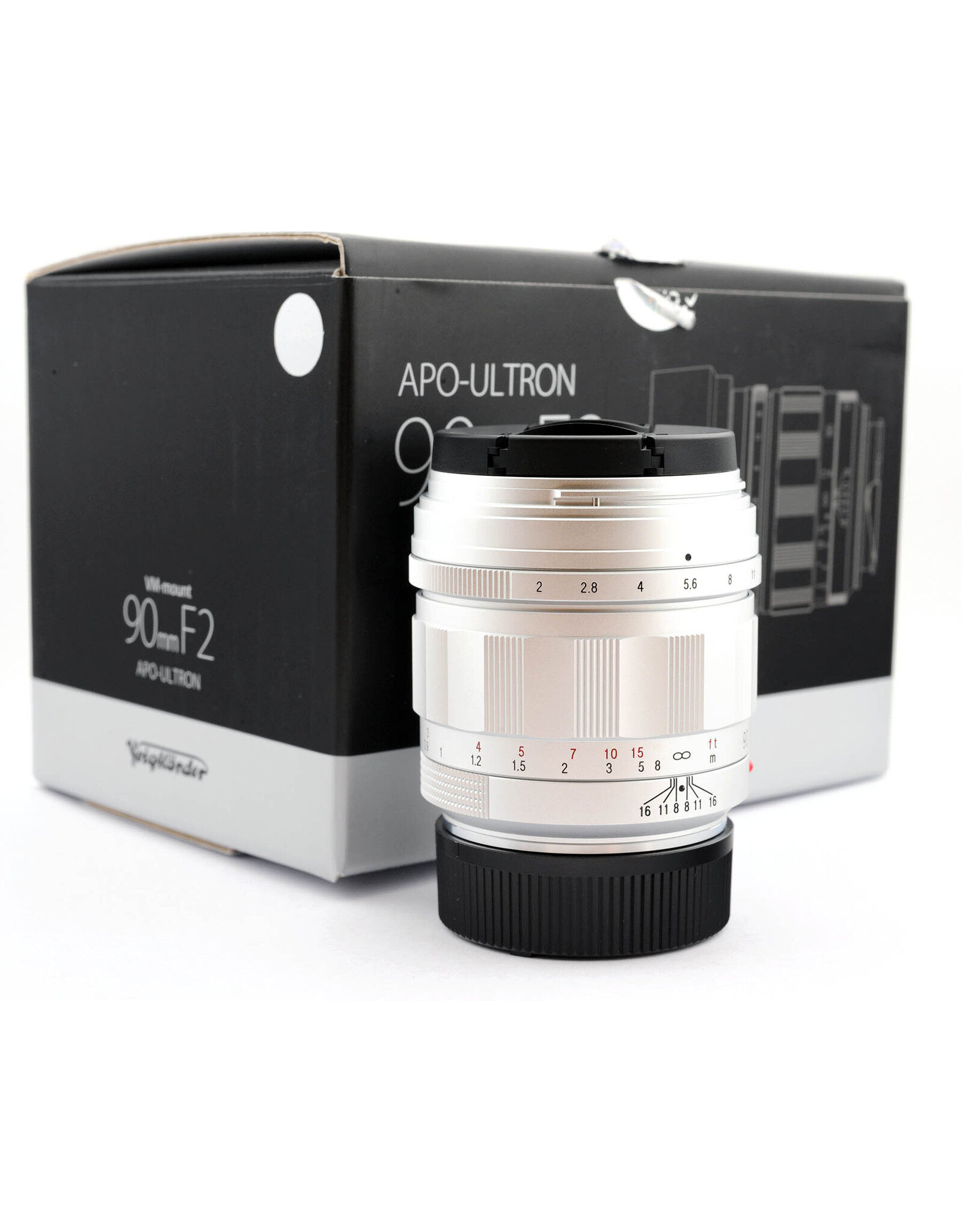 Voigtlander Voigtlander 90mm f2 Apo-Ultron VM Silver   ALC170902