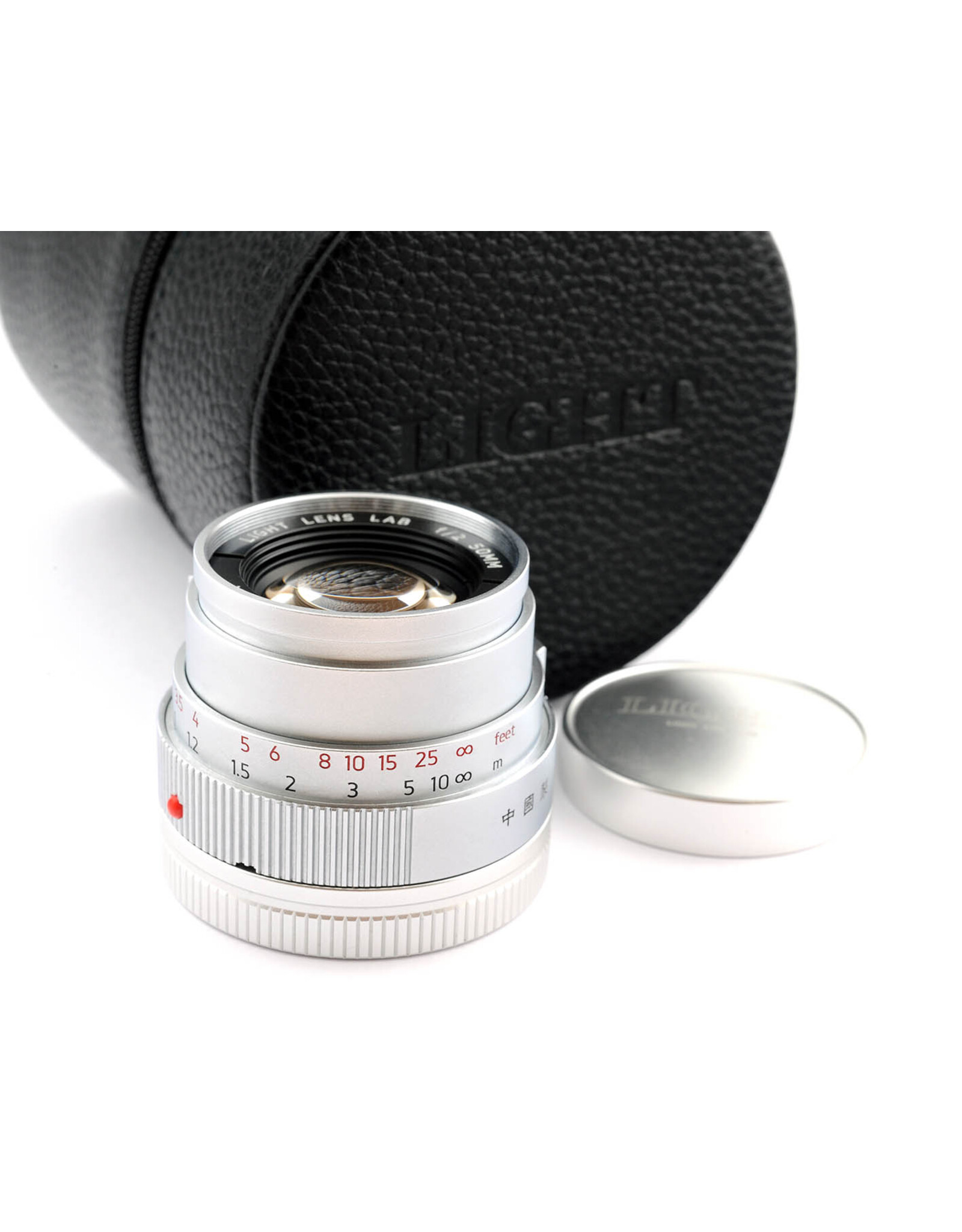 Light Lens Lab Light Lens Lab 50mm f2 V3LC Silver   A6011204