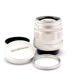Voigtlander Voigtlander 75mm f2.5 Color-Heliar Silver (L39)   A6012601
