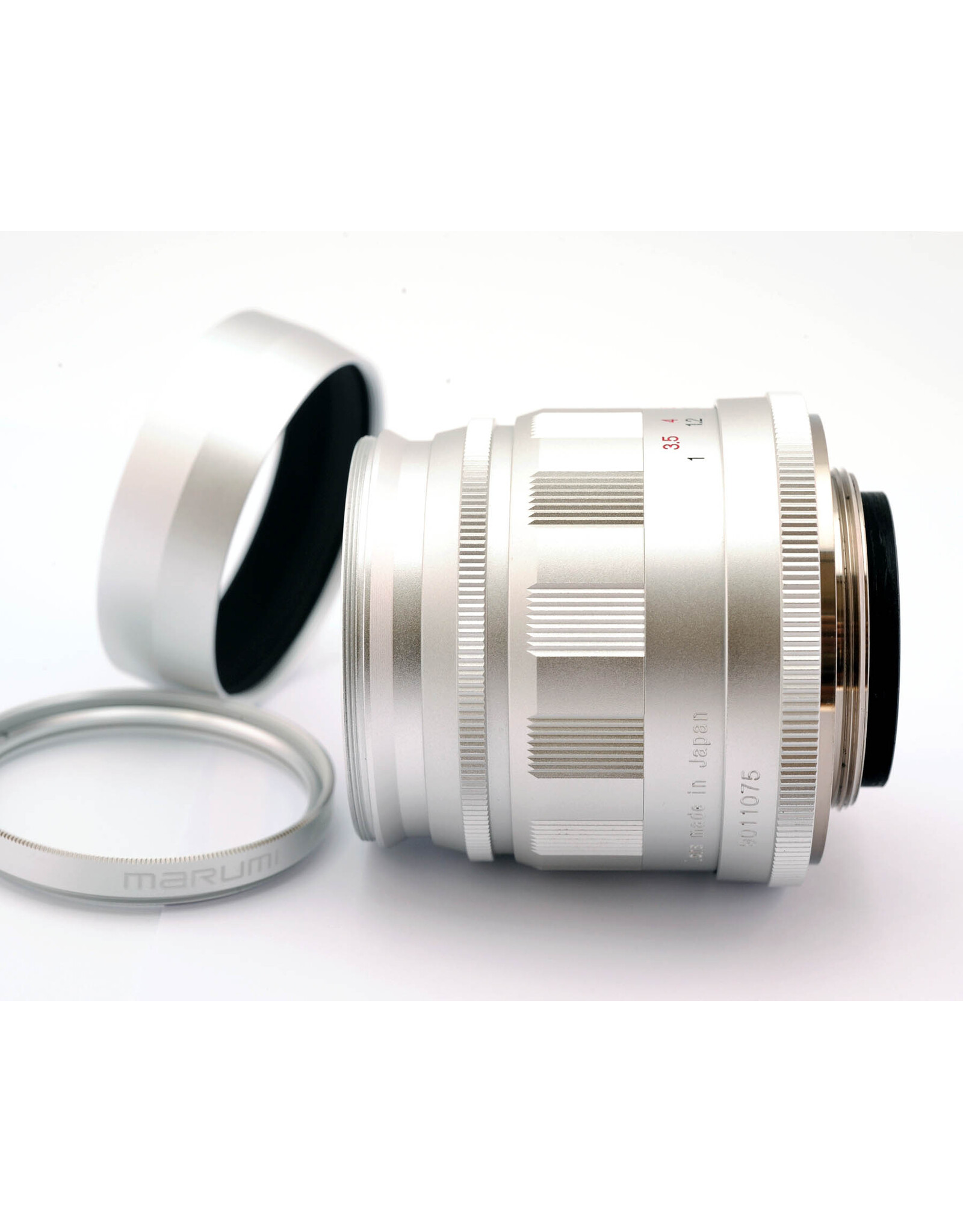 Voigtlander Voigtlander 75mm f2.5 Color-Heliar Silver (L39)   A6012601