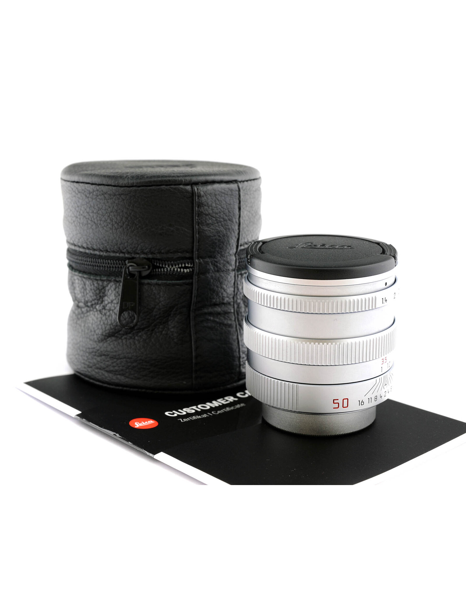 Leica Leica 50mm f1.4 Summilux-M Silver L39 Screw Mount    A6021601