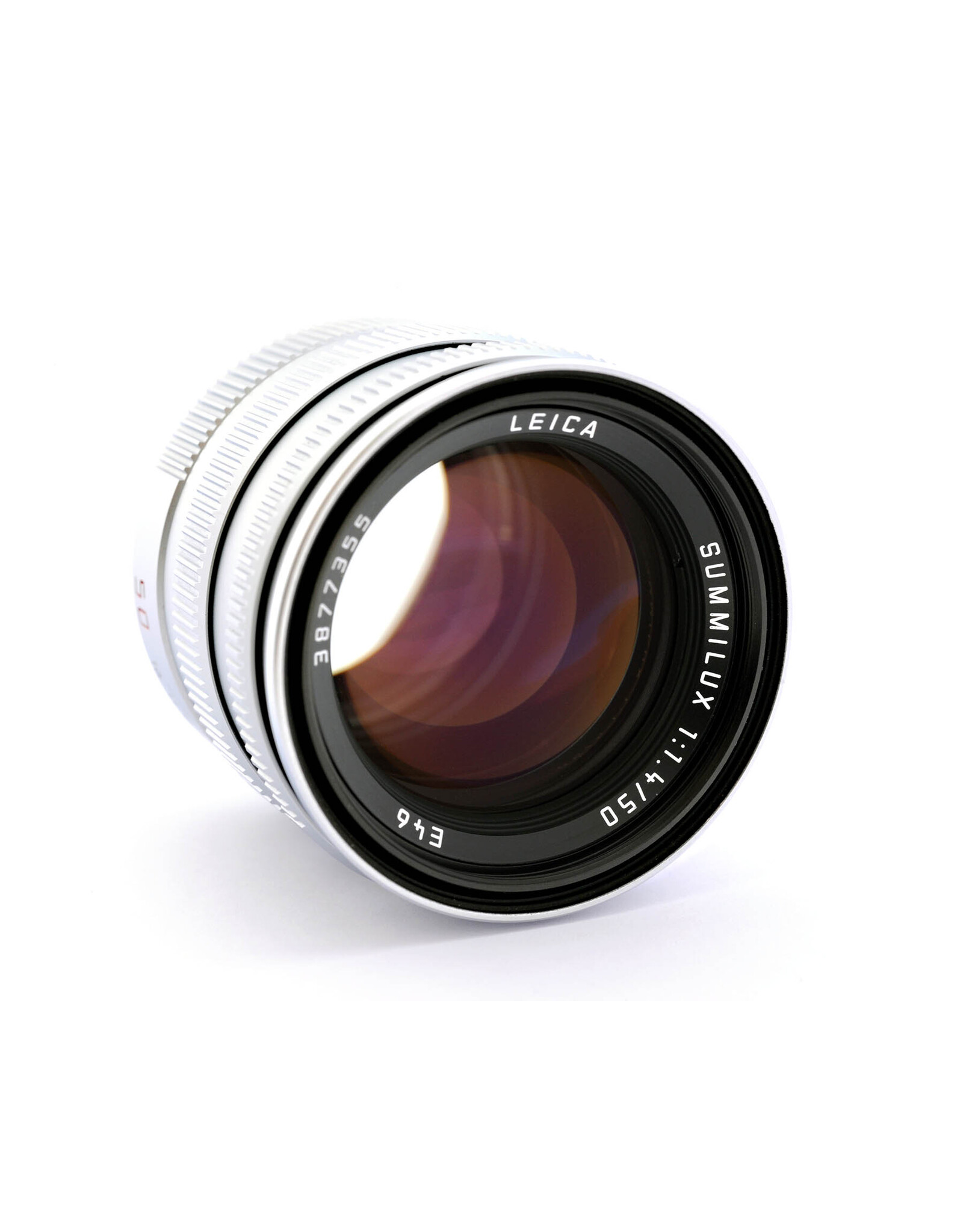 Leica Leica 50mm f1.4 Summilux-M Silver L39 Screw Mount    A6021601