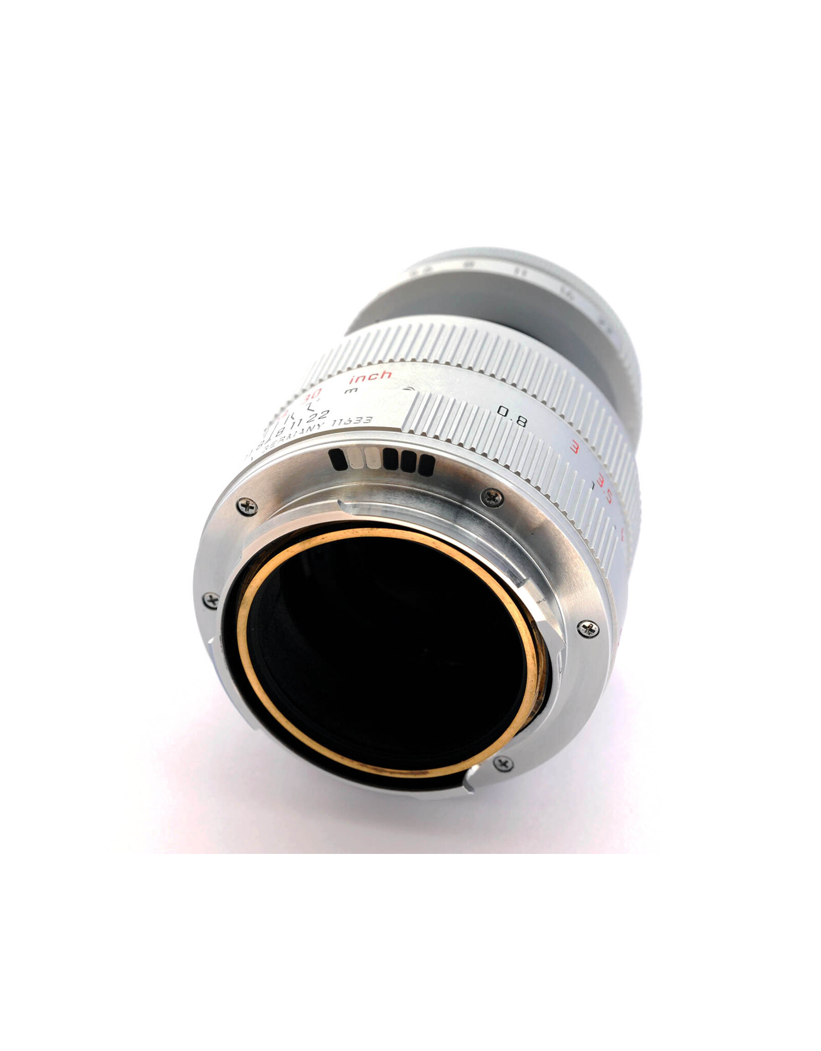 Leica Leica 90mm f4 Macro-Elmar-M Silver   A6021602