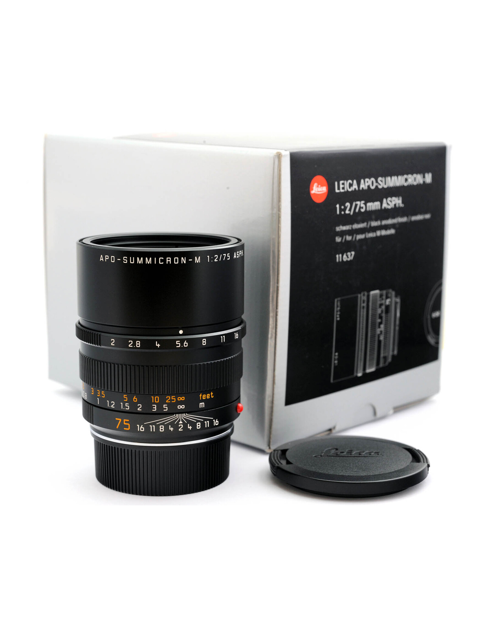Leica Leica 75mm f2 Apo-Summicron-M ASPH     ALC172506