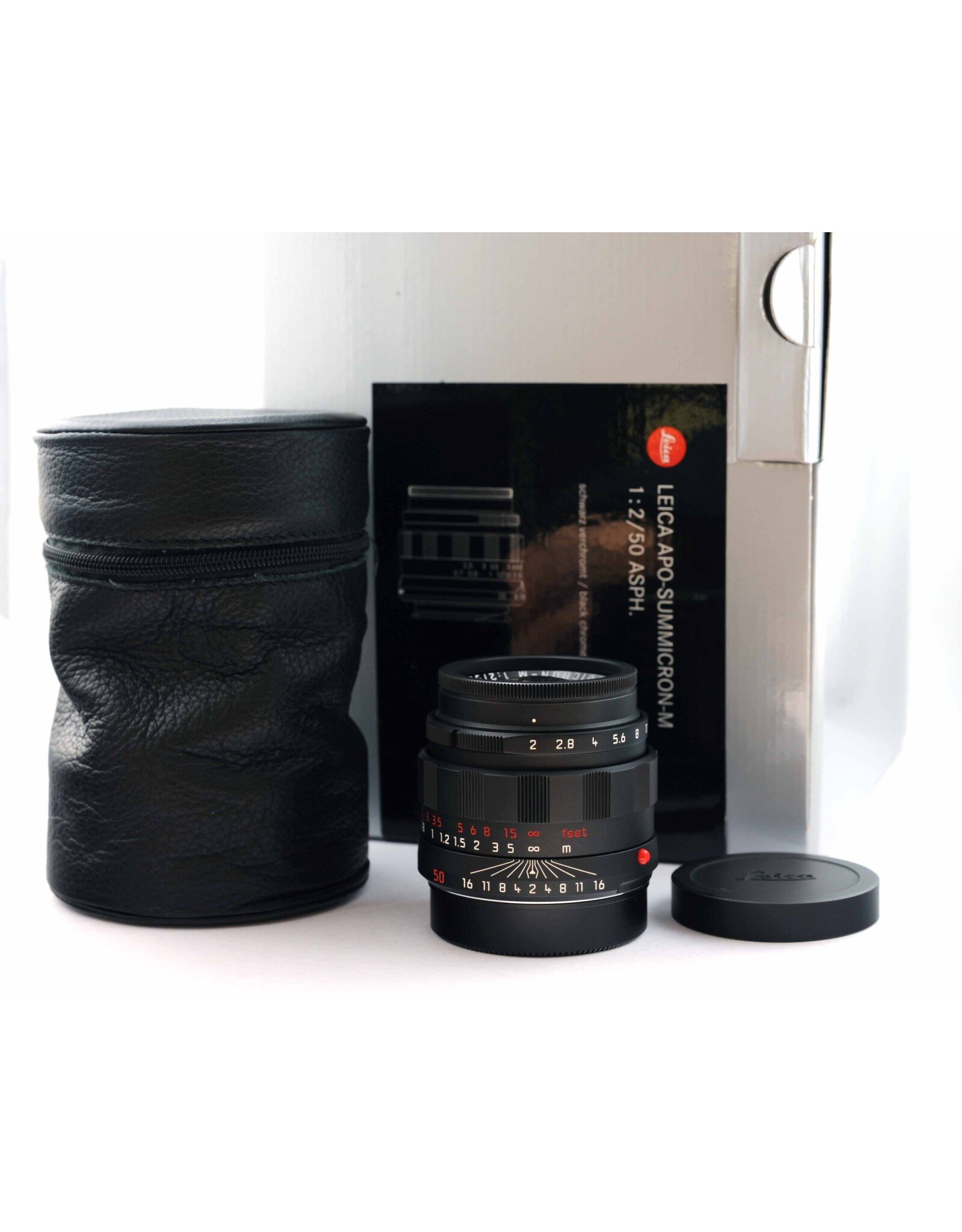 Leica Leica 50mm f2 APO-Summicron-M ASPH Black Chrome    ALC171403