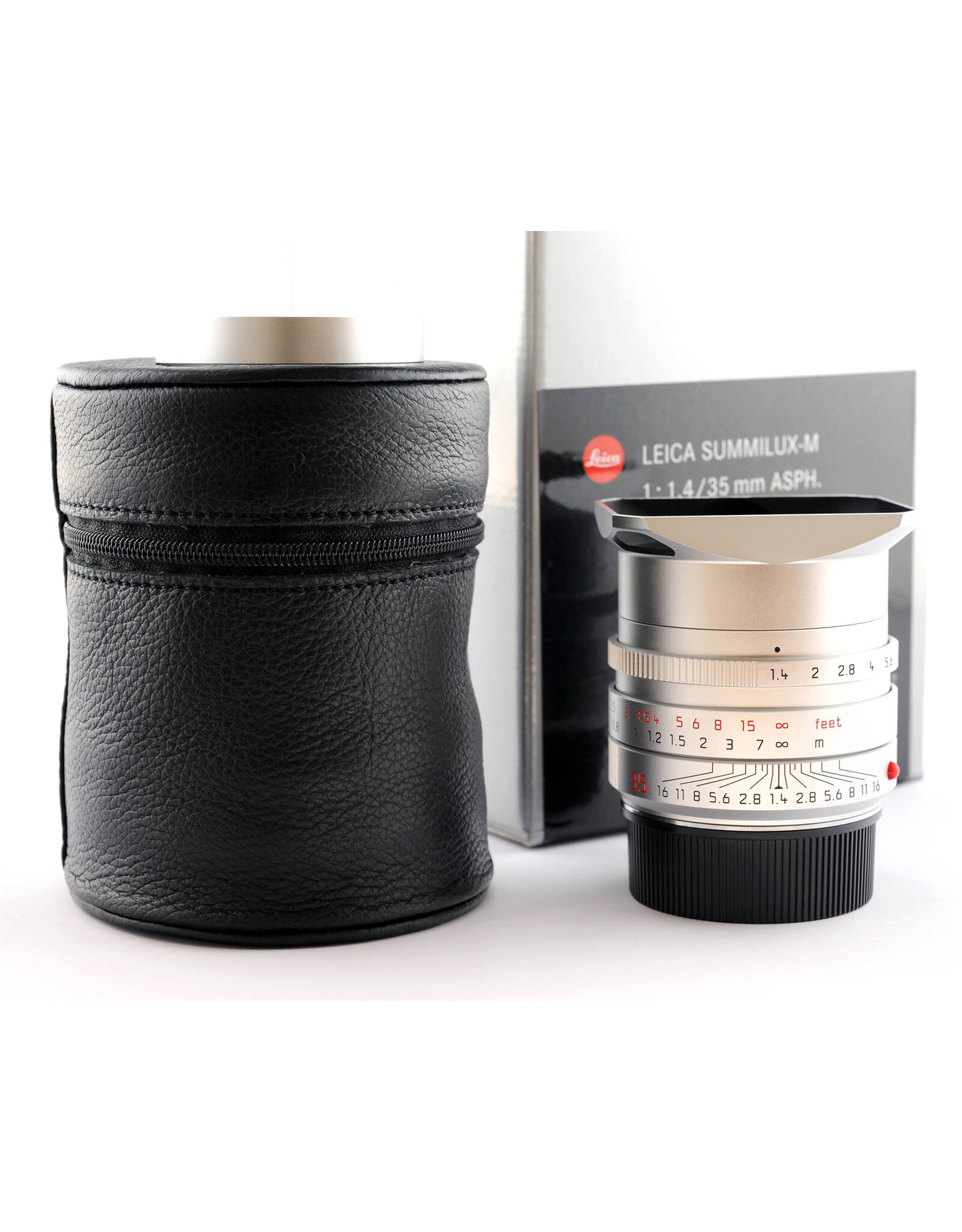 Leica Leica 35mm f1.4 Summilux-M ASPH FLE Silver   A6022302